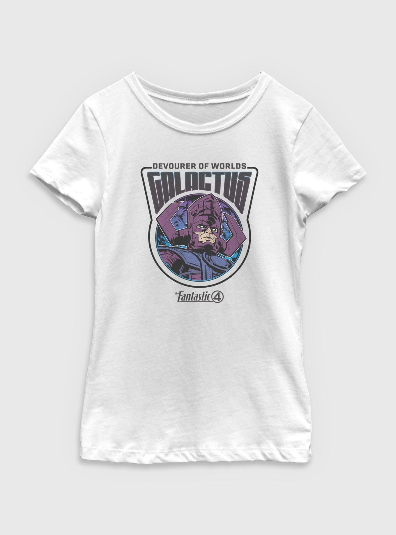 Marvel The Fantastic Four: First Steps Galactus Devourer Of Worlds Youth Girls T-Shirt, , hi-res