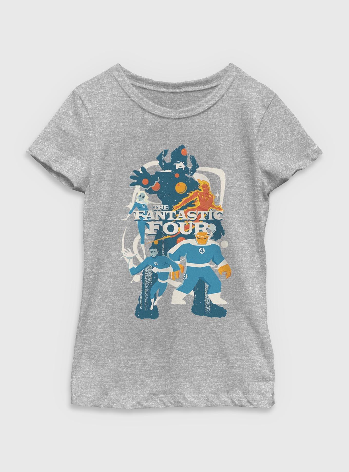 Marvel The Fantastic Four: First Steps The Fantastic Four Vs. Galactus Youth Girls T-Shirt, , hi-res