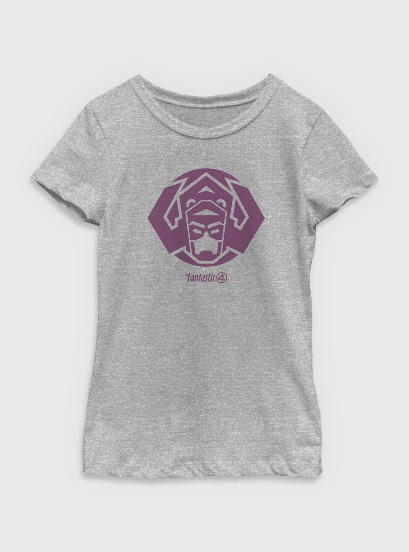 Marvel The Fantastic Four: First Steps Galactus Icon Youth Girls T-Shirt, , hi-res