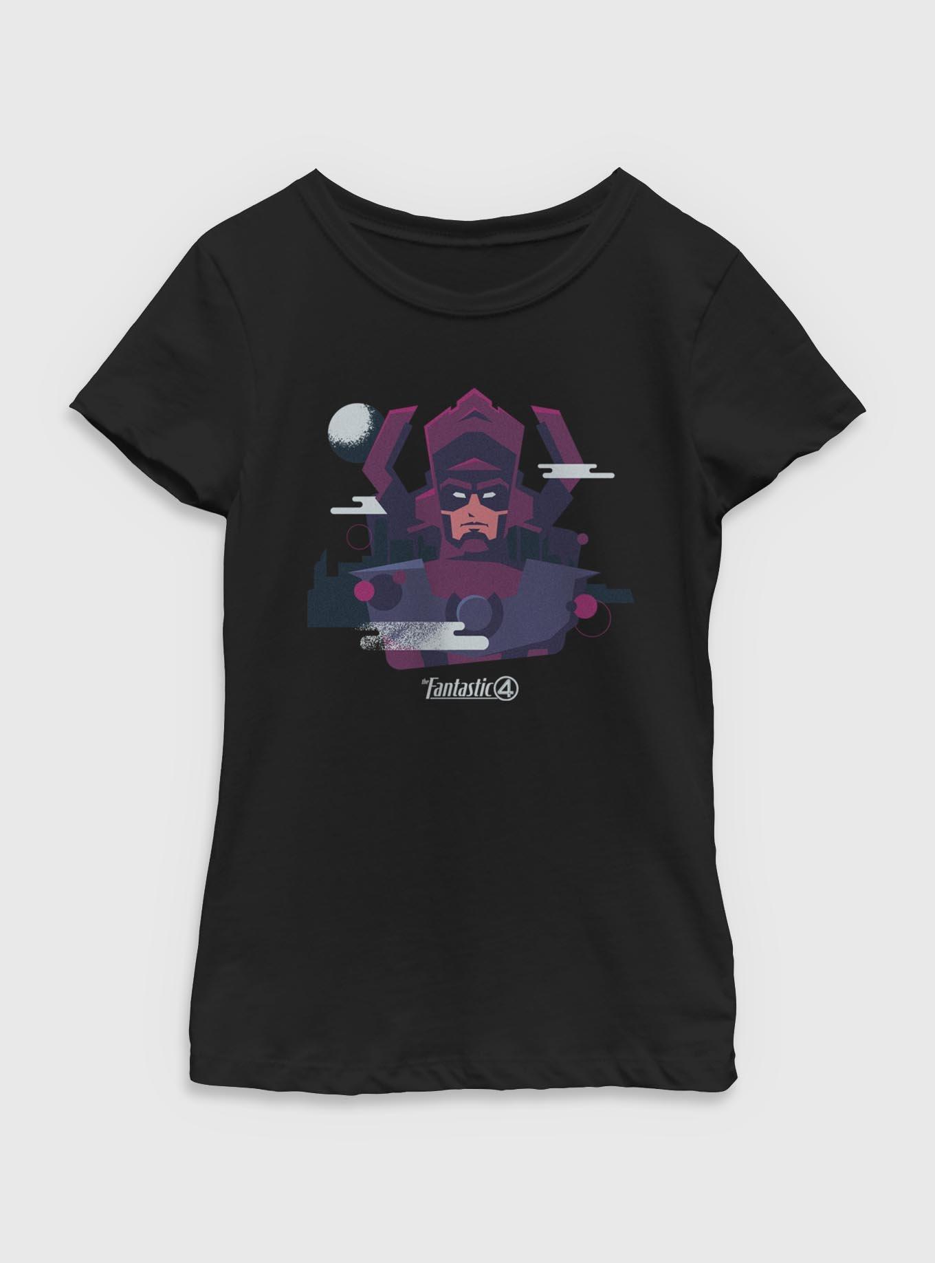 Marvel The Fantastic Four: First Steps Cosmic Power Galactus Youth Girls T-Shirt, , hi-res