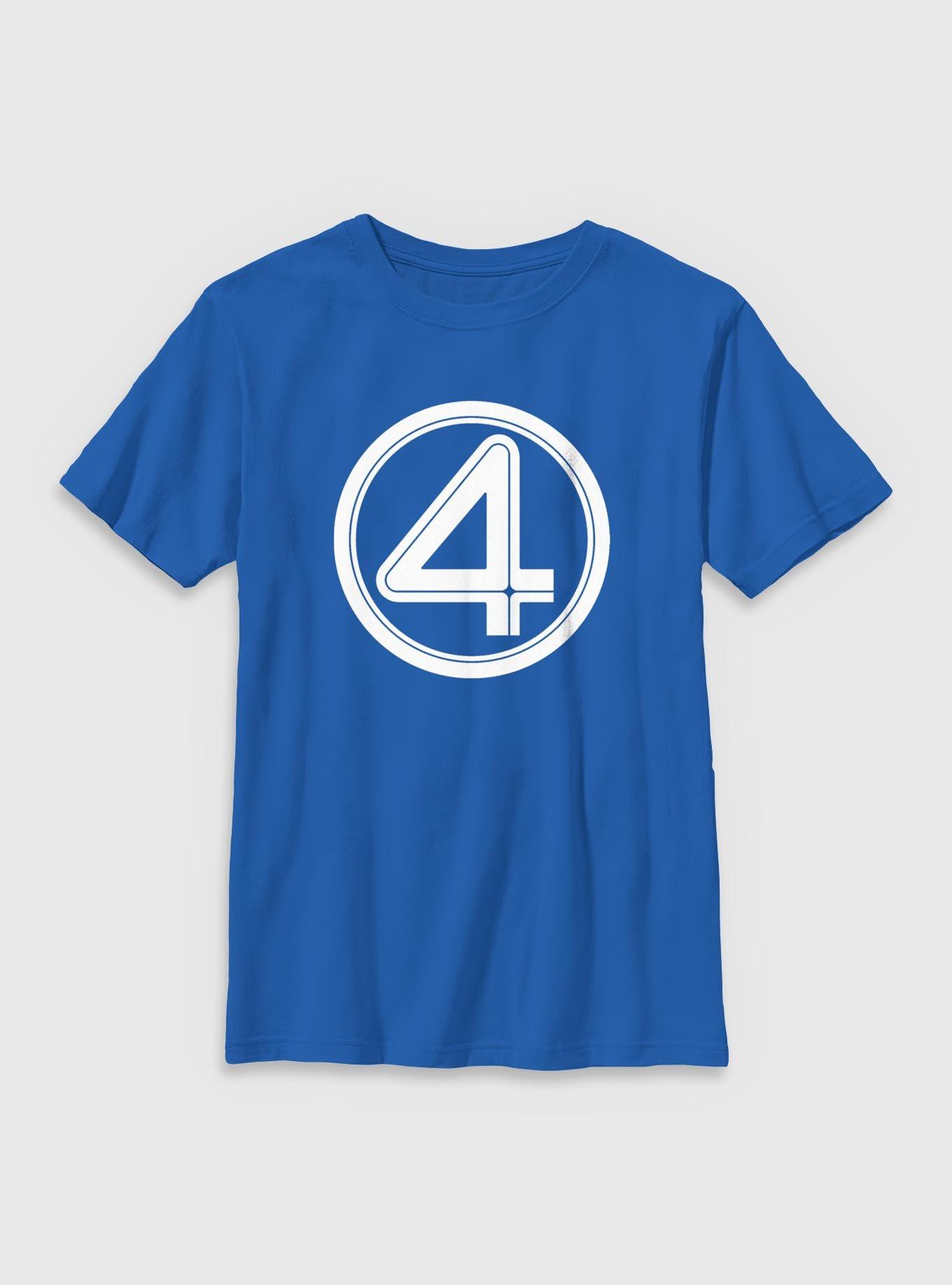 Marvel The Fantastic Four: First Steps Fantastic Four Logo Youth T-Shirt, , hi-res