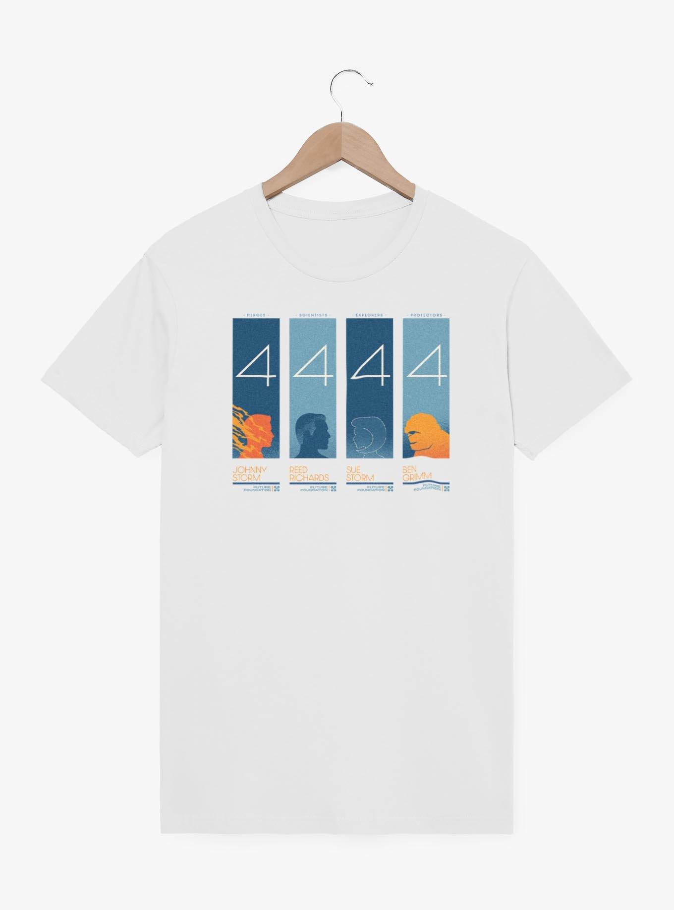Marvel The Fantastic Four: First Steps Future Foundation T-Shirt, WHITE, hi-res view 1