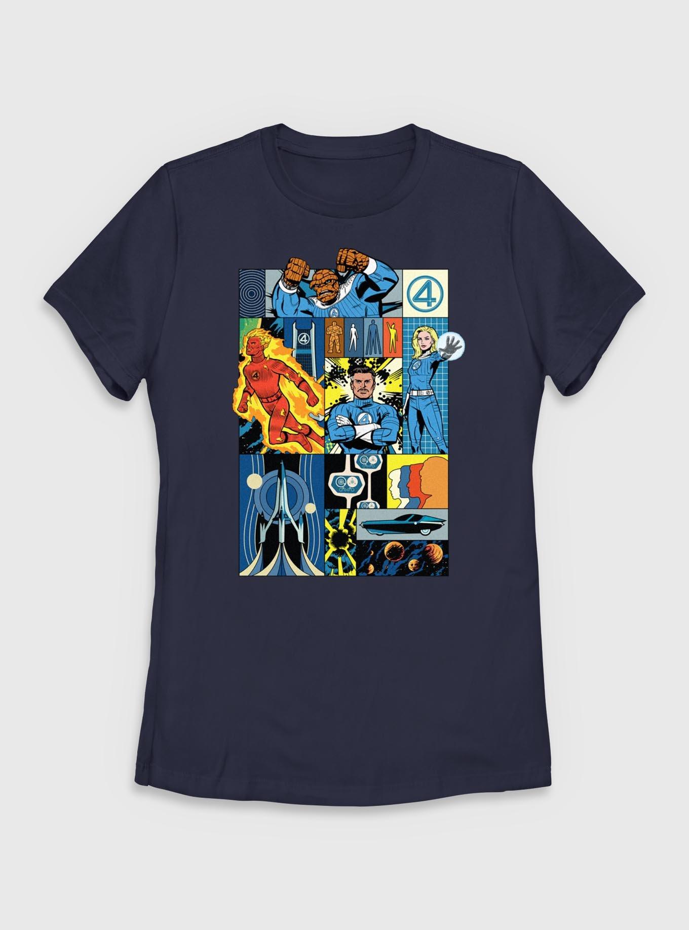 Marvel The Fantastic Four: First Steps Classic Fantastic Four Womens T-Shirt, , hi-res
