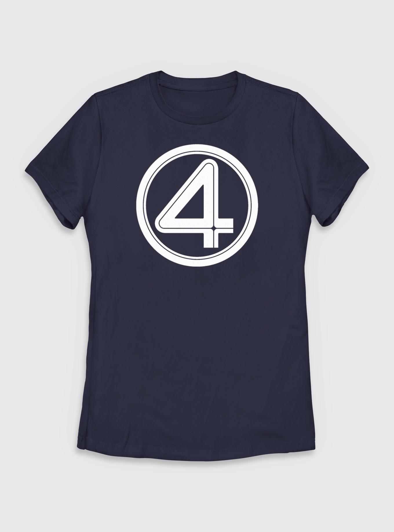 Marvel The Fantastic Four: First Steps Fantastic Four Logo Womens T-Shirt, , hi-res