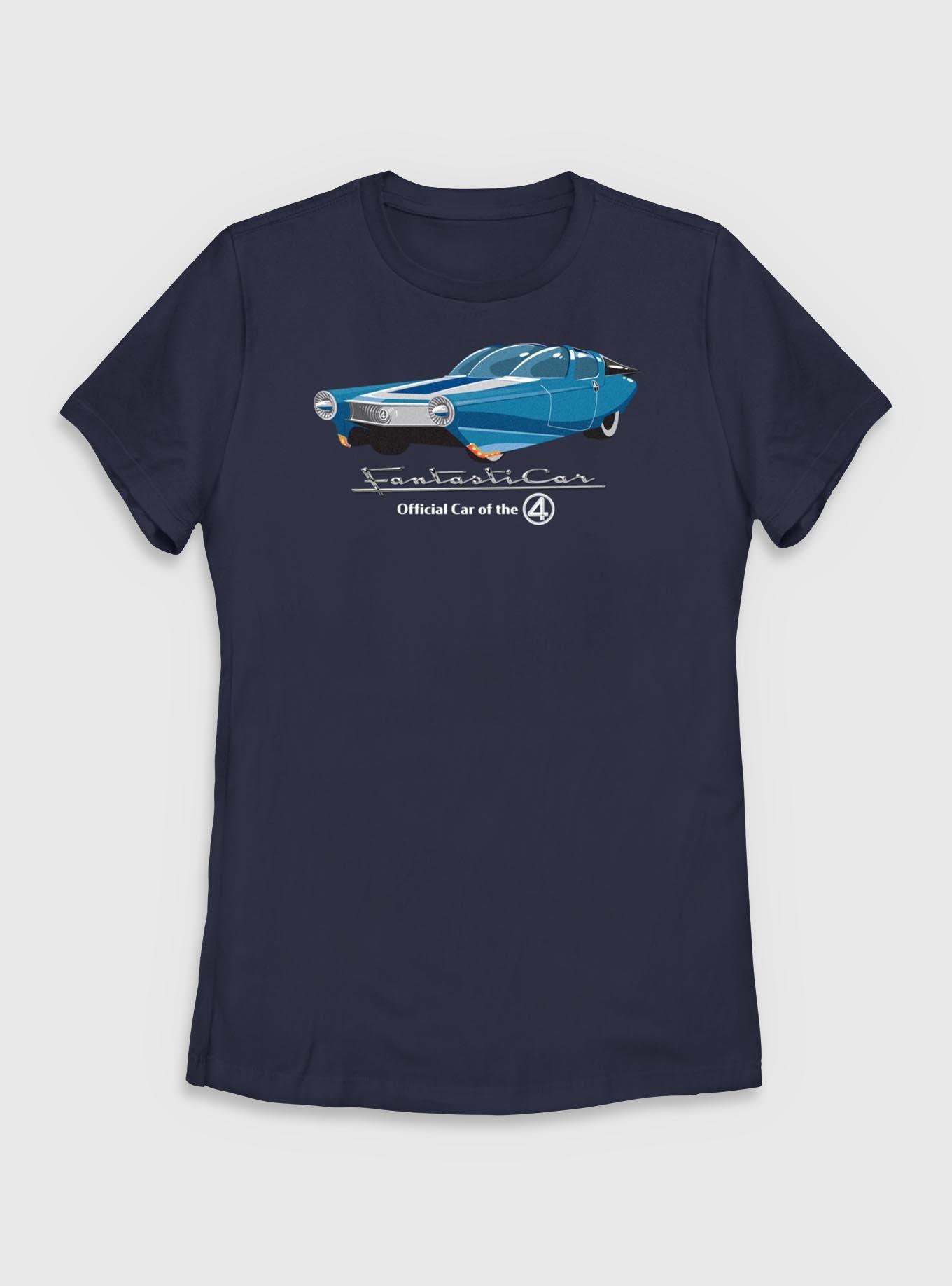 Marvel The Fantastic Four: First Steps Official Car The Fantasticar Womens T-Shirt, , hi-res