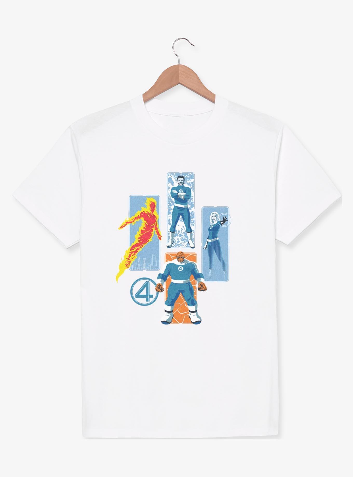 Marvel The Fantastic Four: First Steps Family Of Heroes T-Shirt