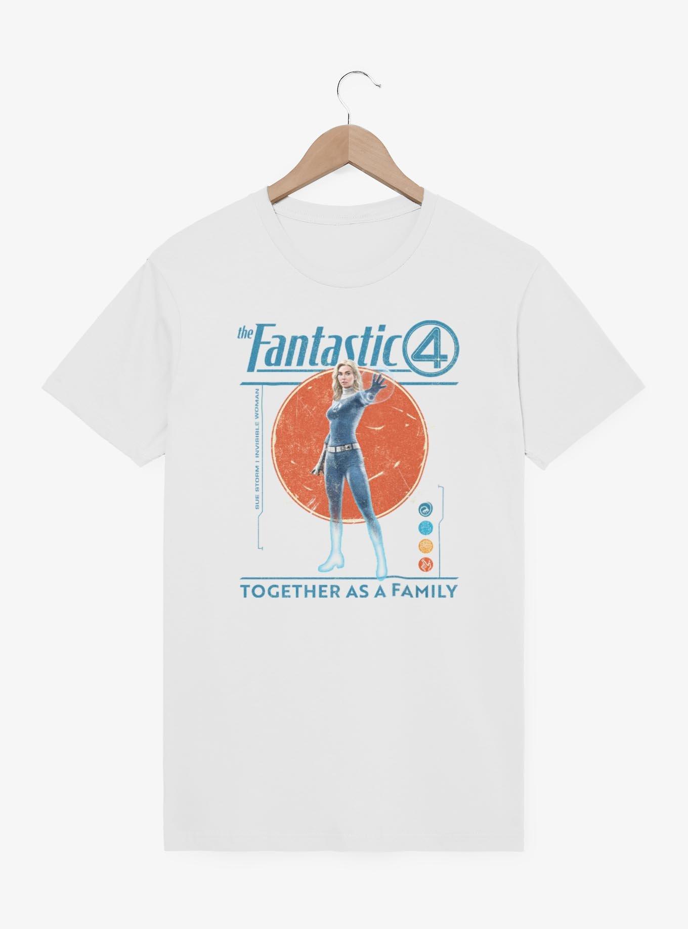 Marvel The Fantastic Four: First Steps Together As A Family Susan Storm Invisible Woman T-Shirt, , hi-res