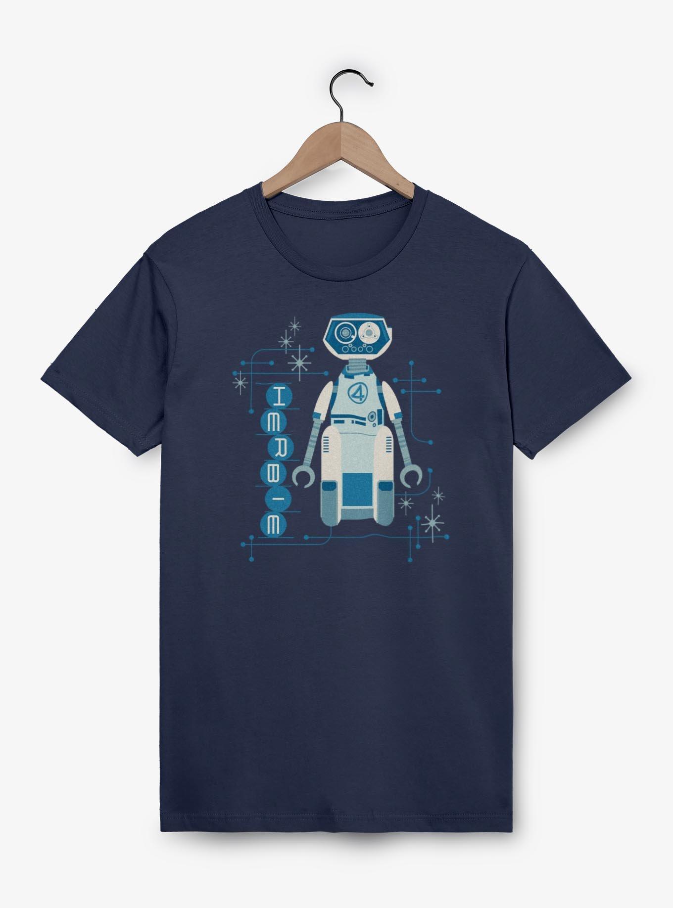 Marvel The Fantastic Four: First Steps H.E.R.B.I.E. Robot T-Shirt, , hi-res