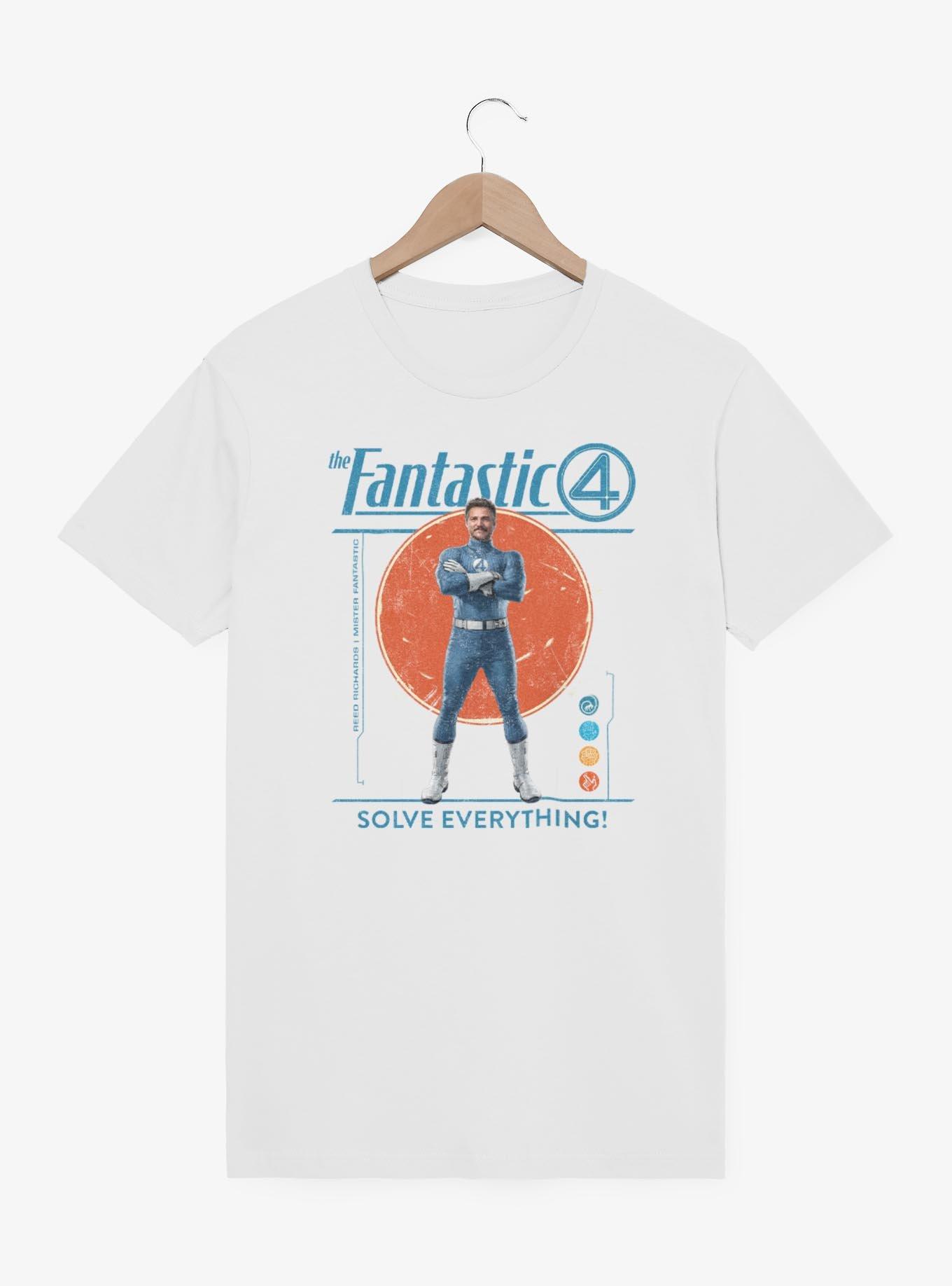 Marvel The Fantastic Four: First Steps Solve Everything Reed Richards Mister Fantastic T-Shirt, , hi-res