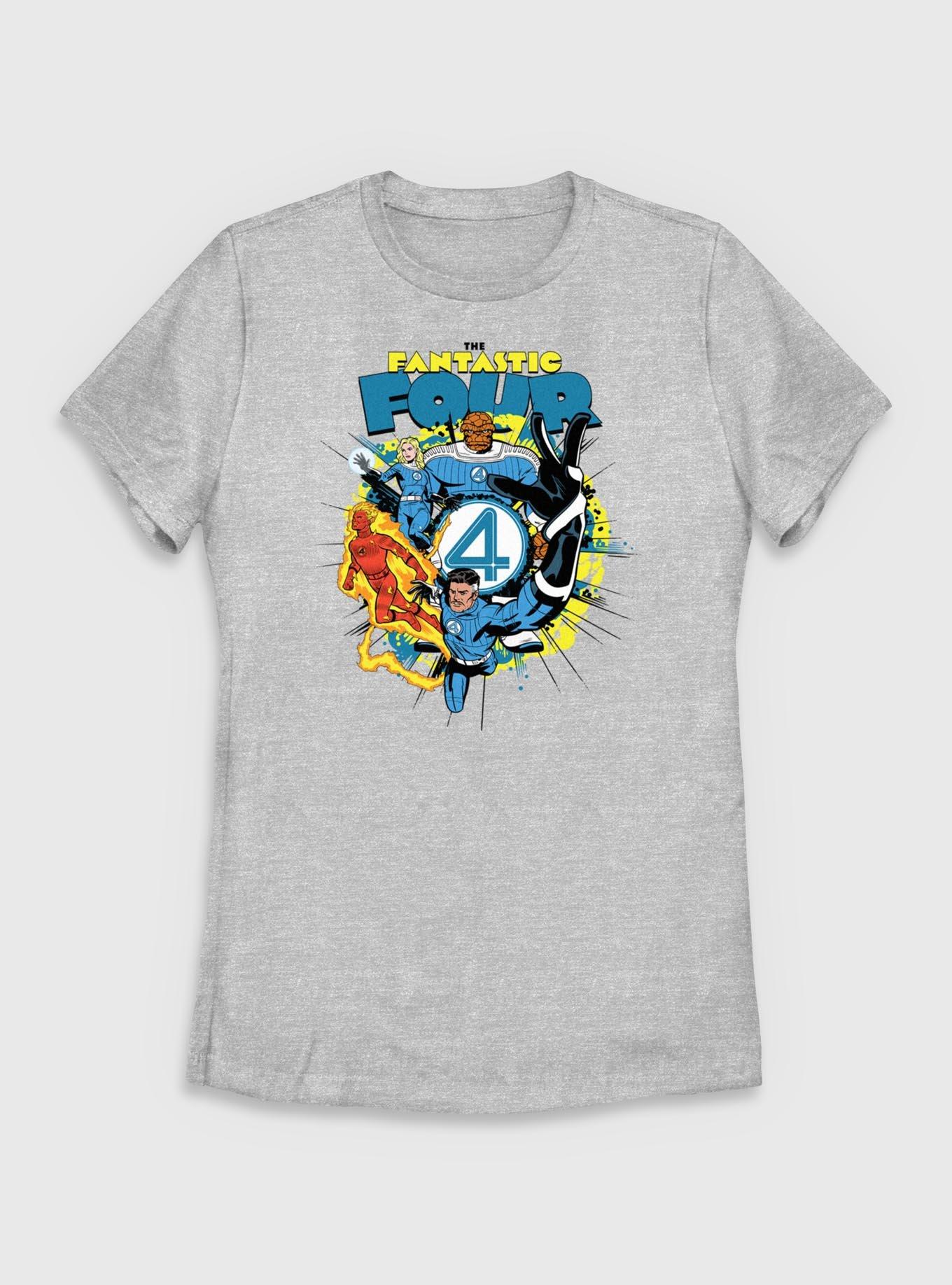 Marvel The Fantastic Four: First Steps Vintage Womens T-Shirt, , hi-res