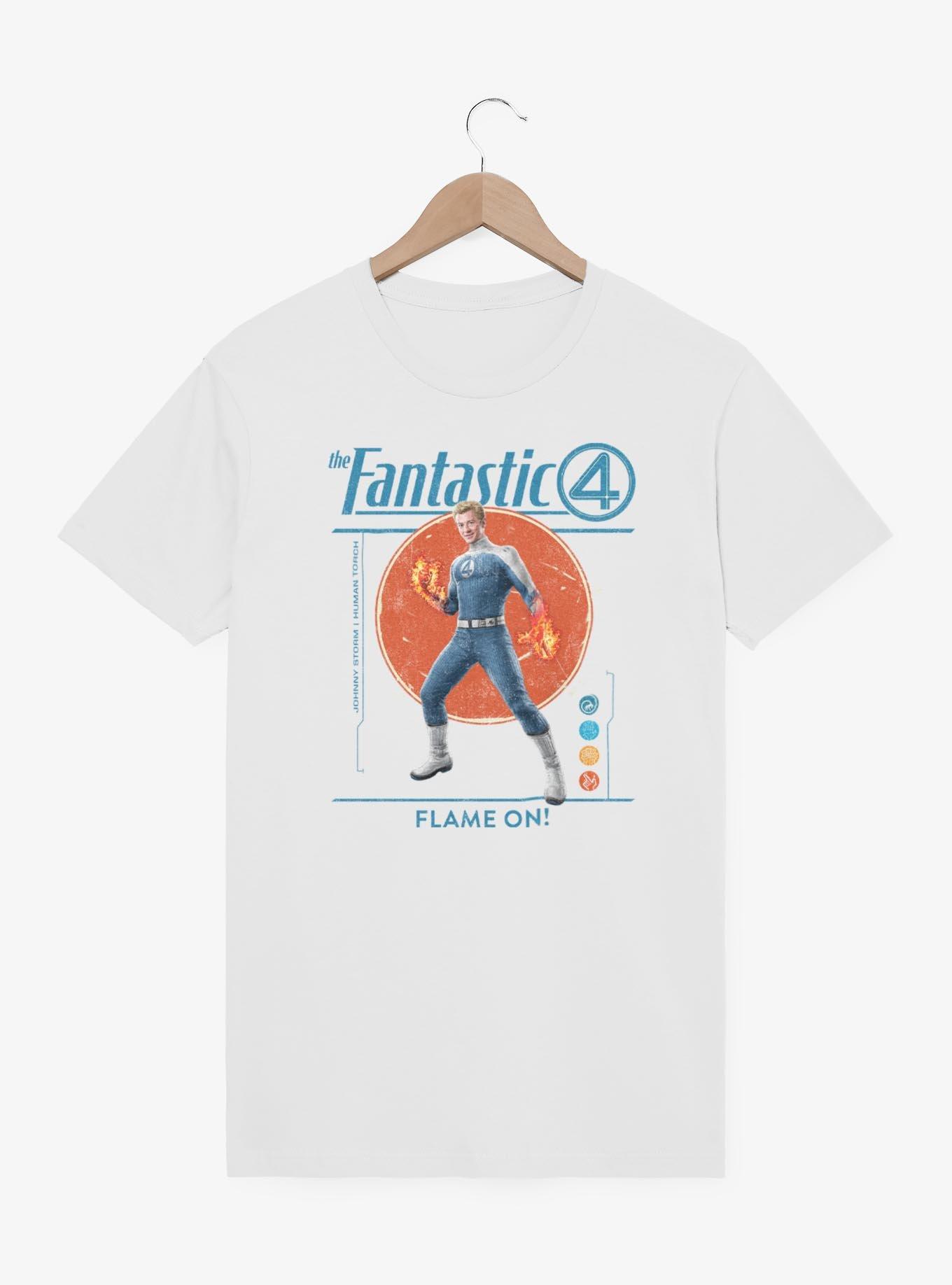 Marvel The Fantastic Four: First Steps Flame On Johnny Storm Human Torch T-Shirt, , hi-res