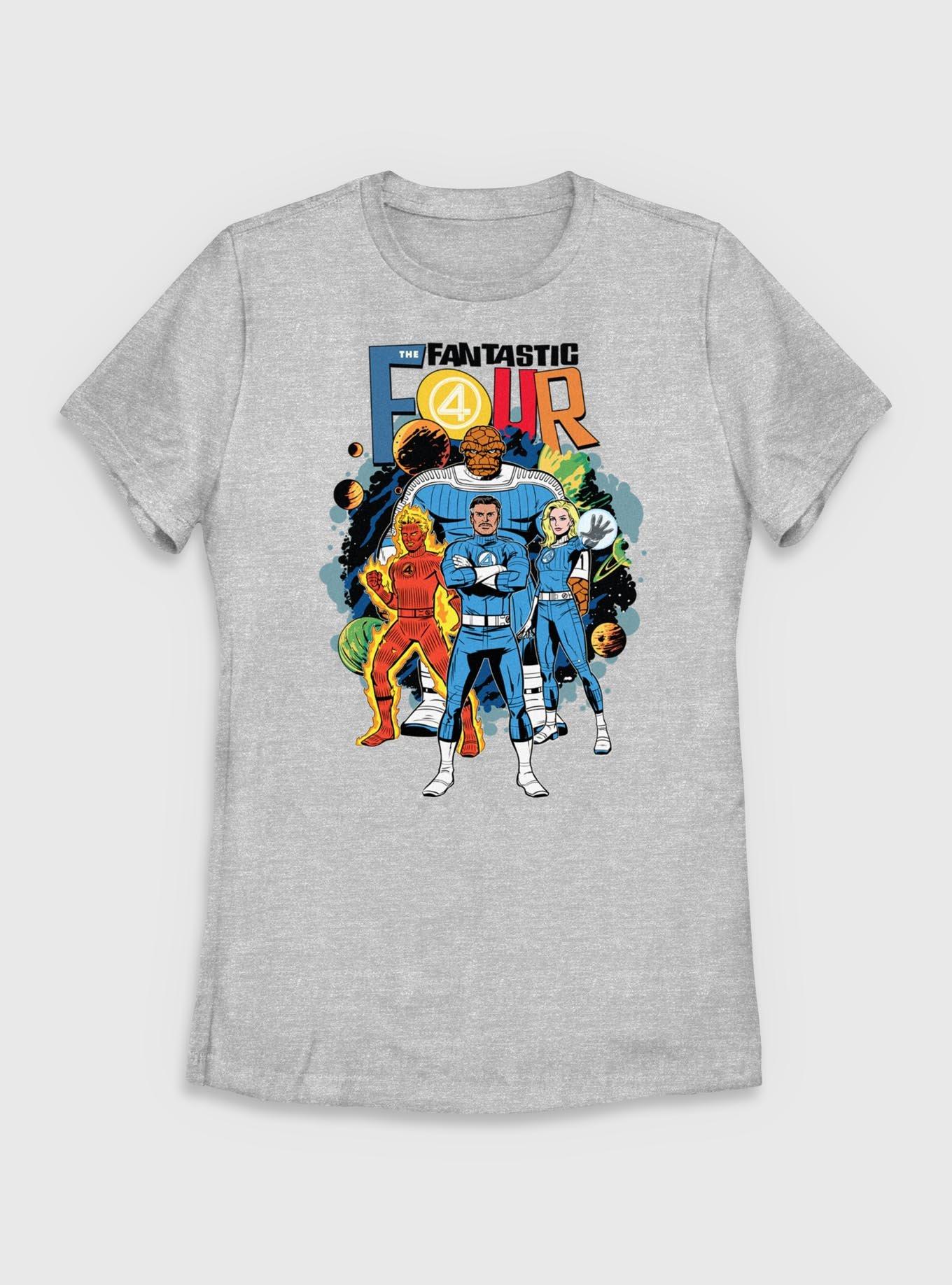 Marvel The Fantastic Four: First Steps Cosmic Pose Womens T-Shirt, , hi-res