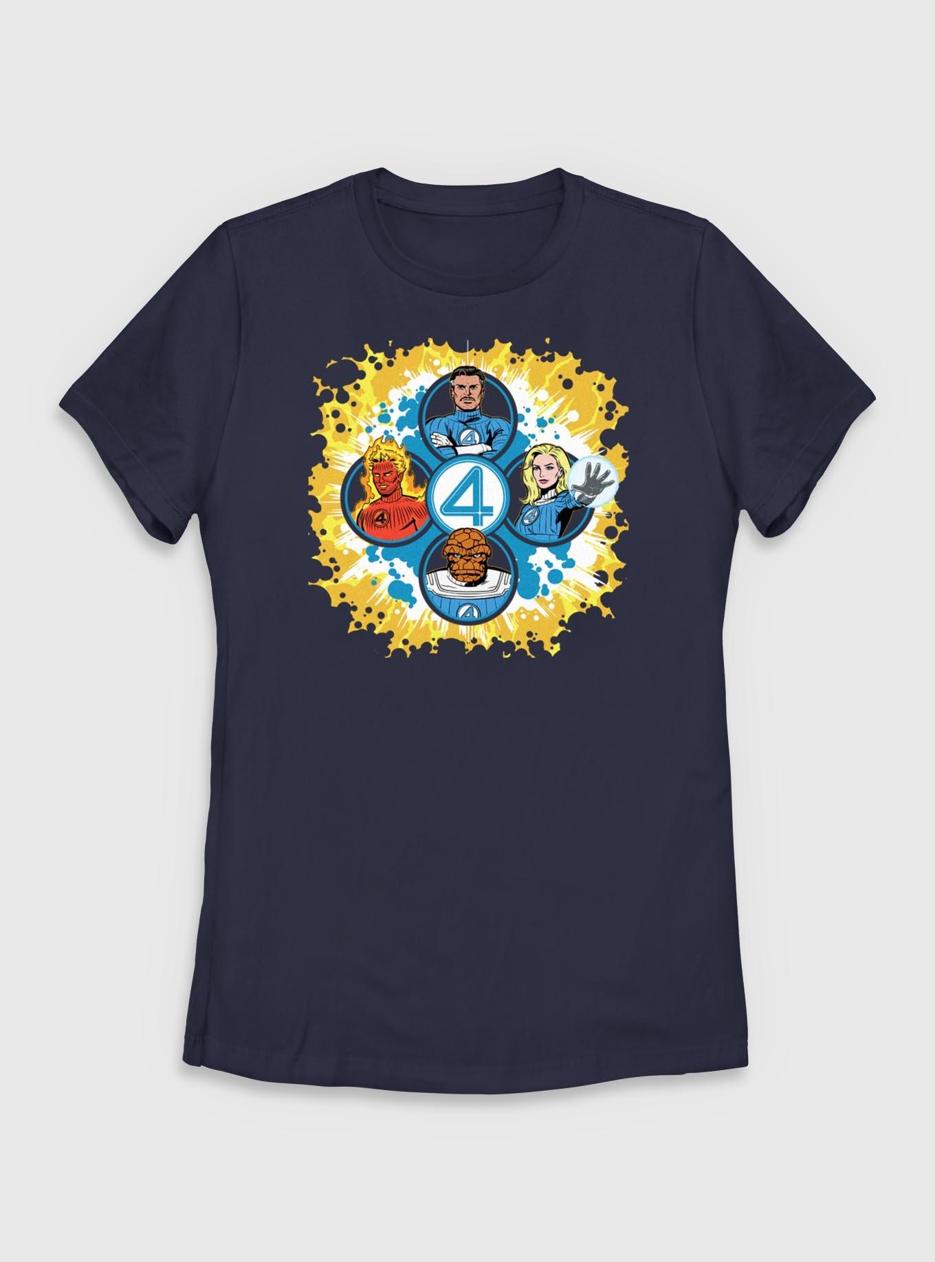 Marvel The Fantastic Four: First Steps Cosmic Explorers Womens T-Shirt, , hi-res