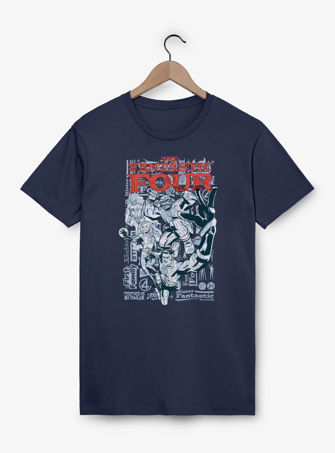 Marvel The Fantastic Four: First Steps Together As A Family T-Shirt, , hi-res