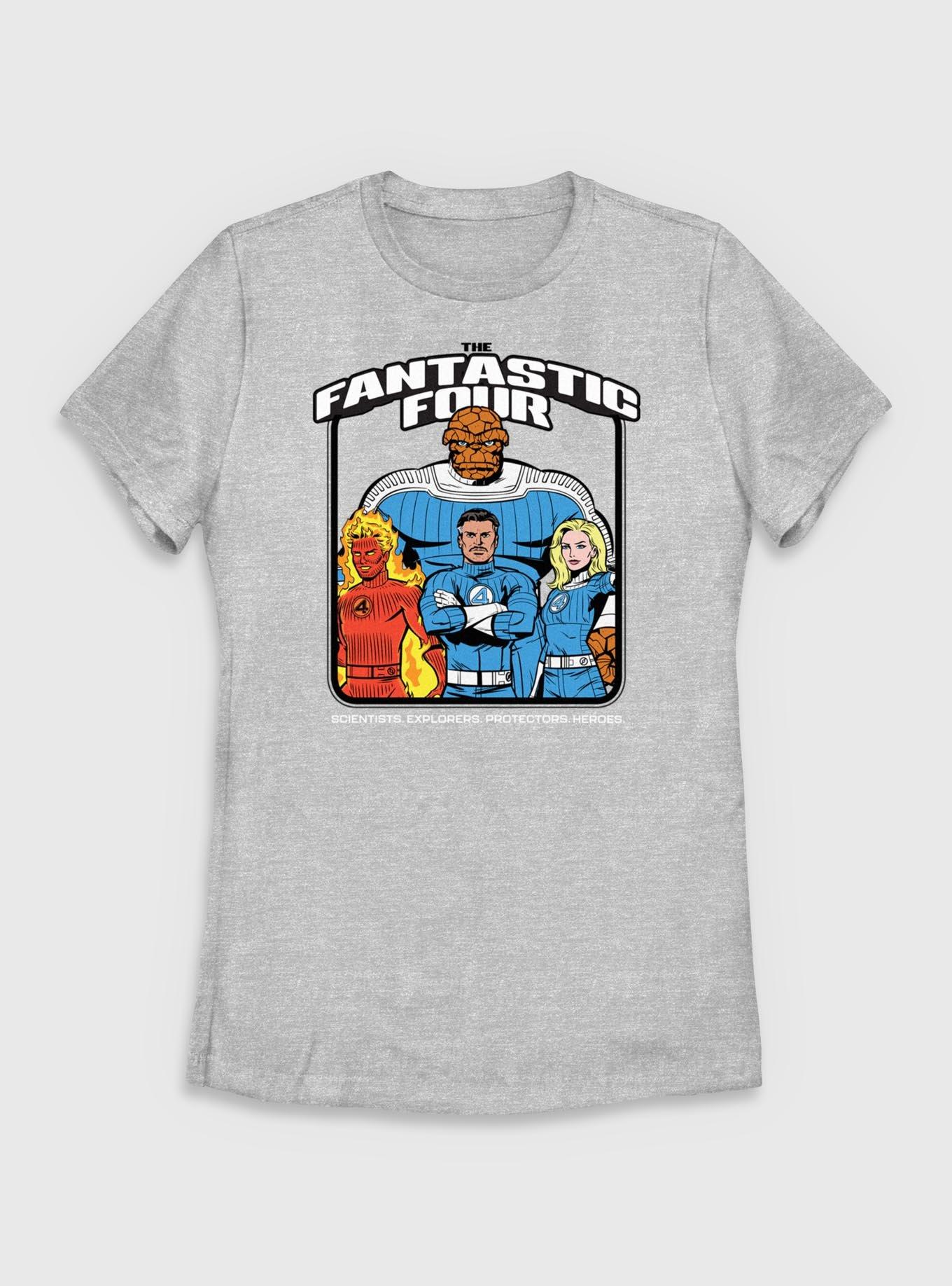 Marvel The Fantastic Four: First Steps Four Classic Protectors Womens T-Shirt, , hi-res