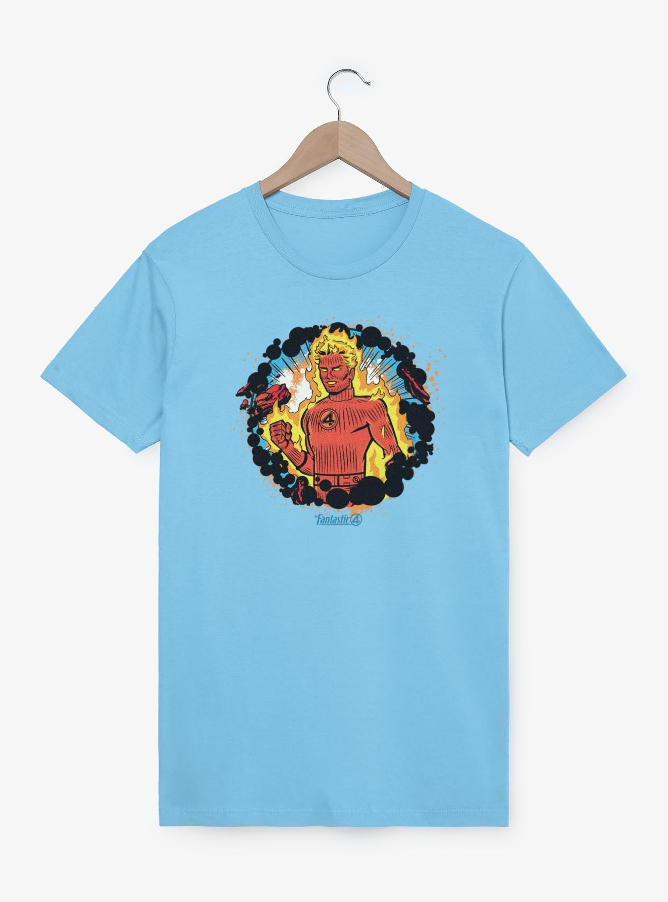 Marvel The Fantastic Four: First Steps Johnny Storm Human Torch Power T-Shirt, , hi-res