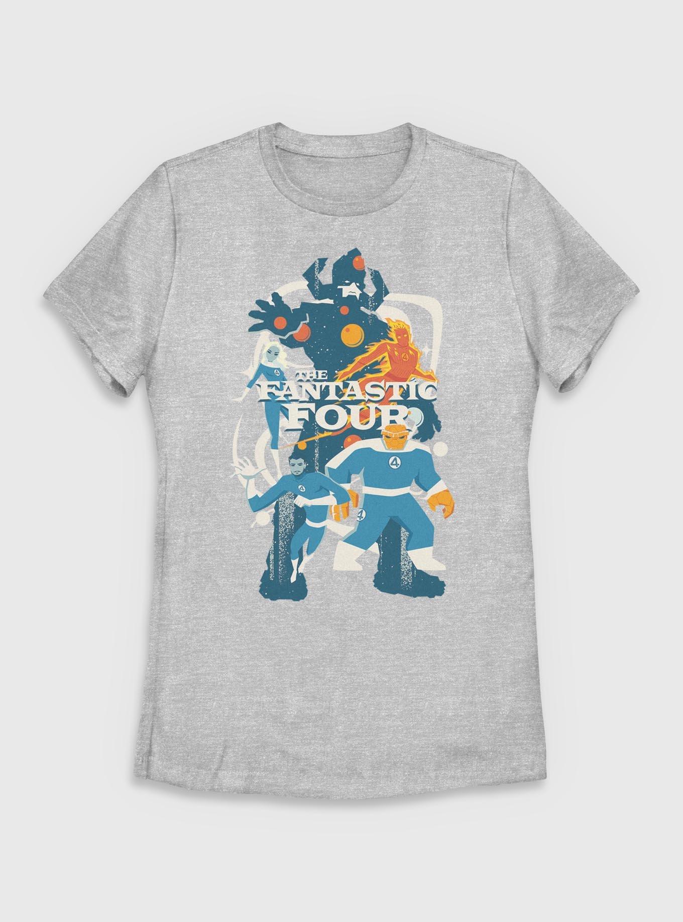 Marvel The Fantastic Four: First Steps The Fantastic Four Vs. Galactus Womens T-Shirt, , hi-res