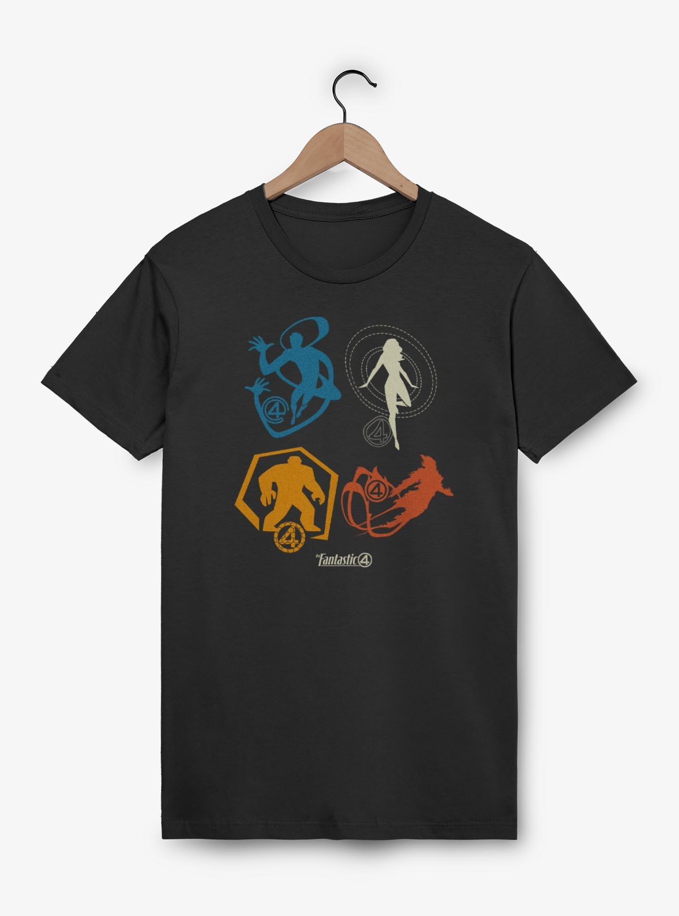 Marvel The Fantastic Four: First Steps Fantastic Team Icons T-Shirt, , hi-res