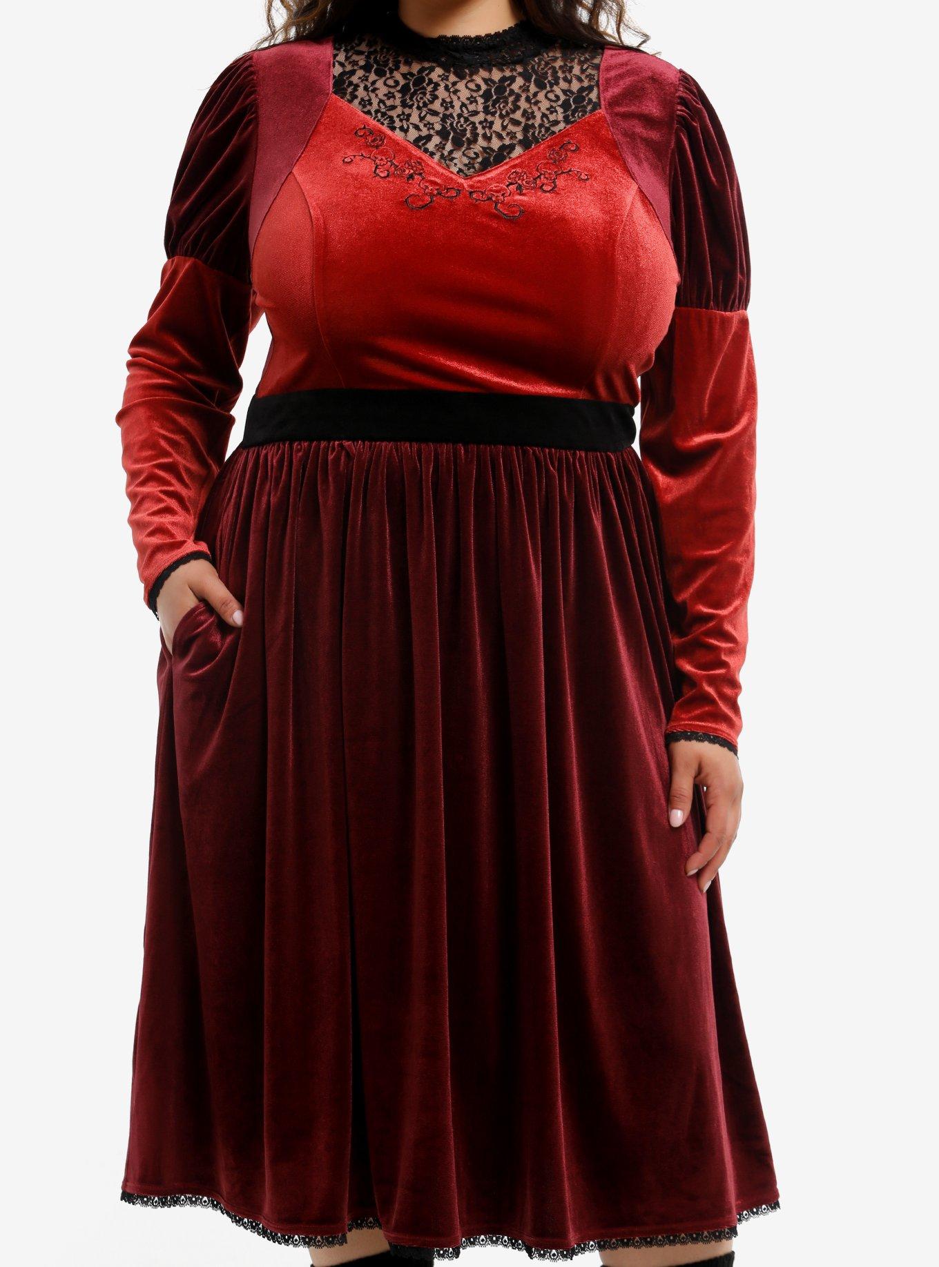 Hazbin Hotel Rosie Cosplay Dress Plus Size, , hi-res