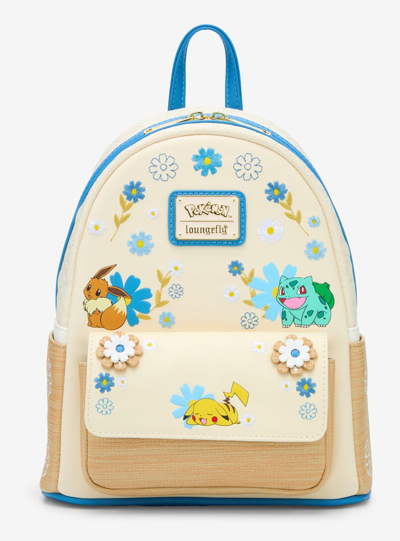 Loungefly Pok&eacute;mon Floral Rattan Mini Backpack, , hi-res