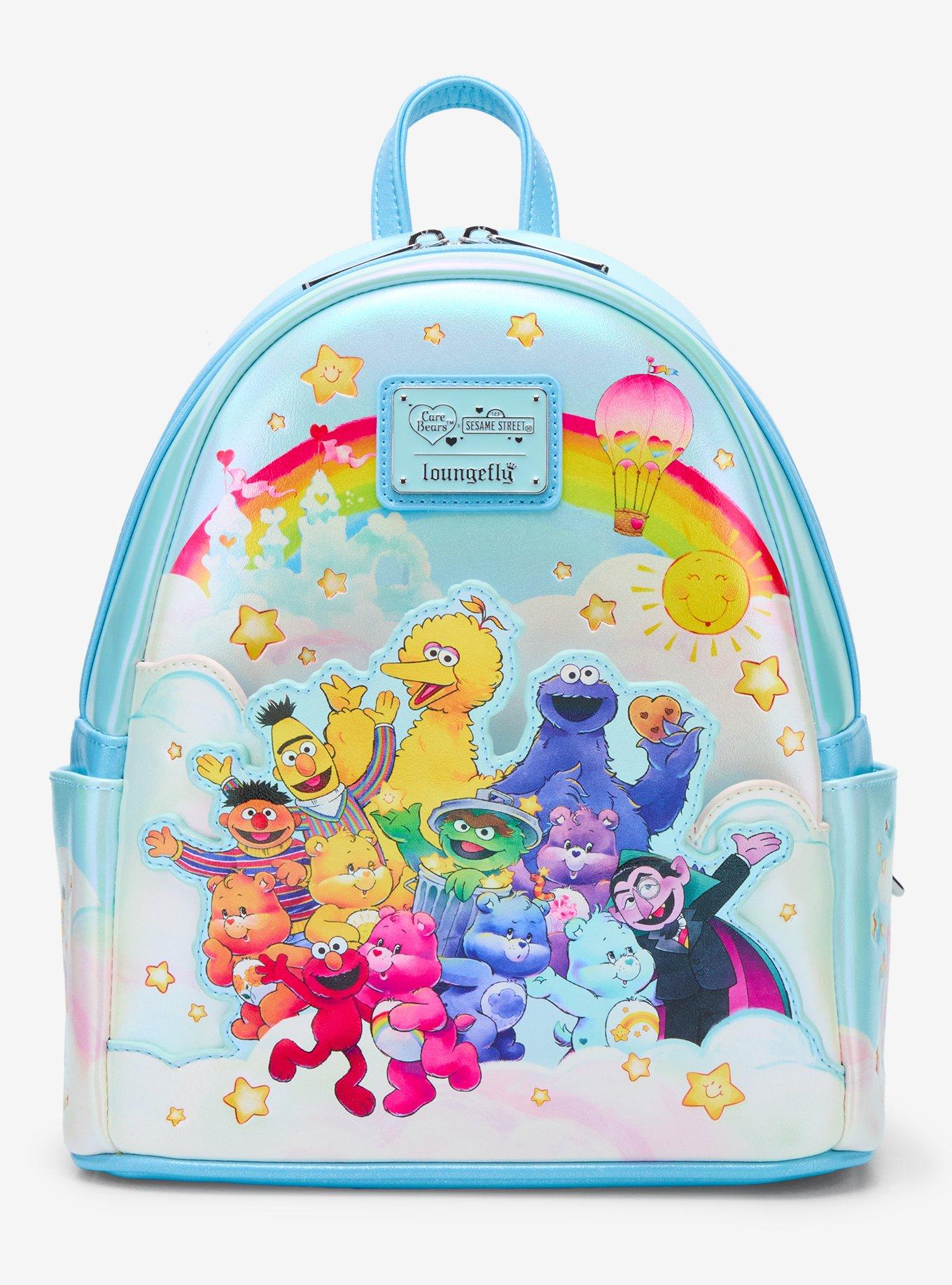 Loungefly Care Bears X Sesame Street Rainbow Mini Backpack, , hi-res