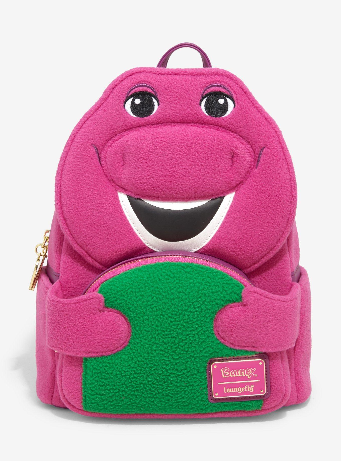 Loungefly Barney Figural Mini Backpack, , hi-res