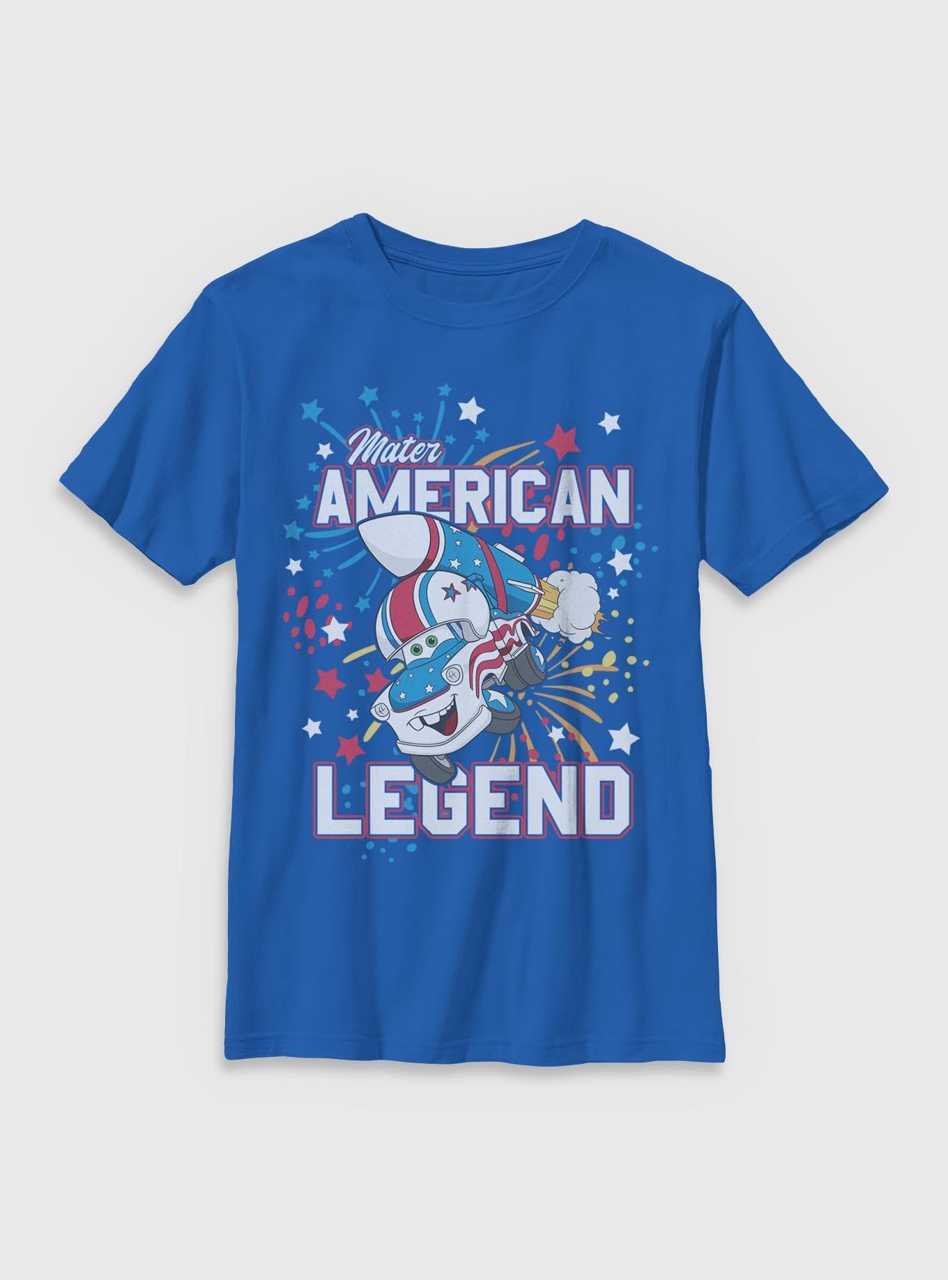Disney Pixar Cars American Legend Youth T-Shirt, , hi-res