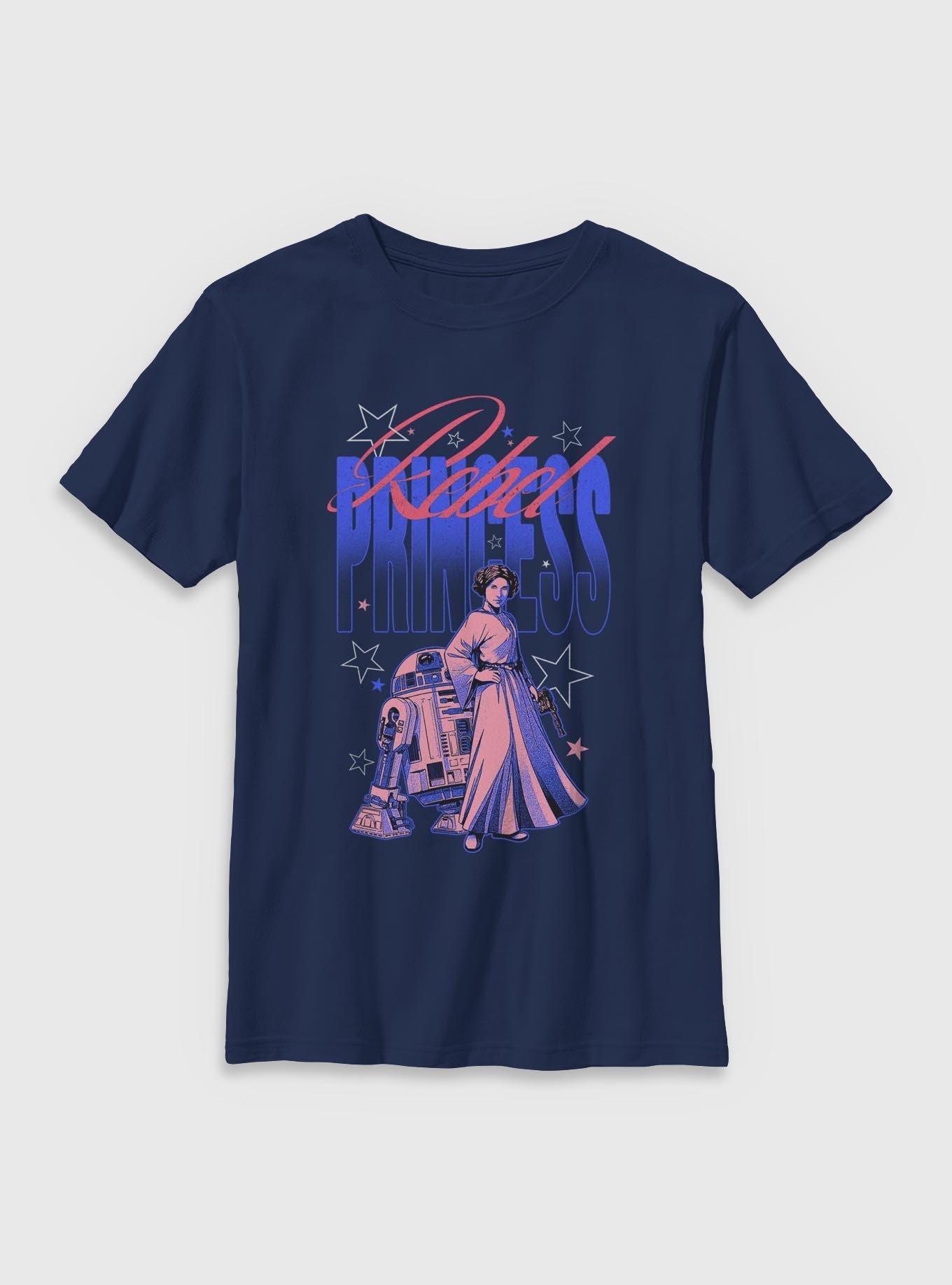 Star Wars Rebel Princess Stars Youth T-Shirt, , hi-res