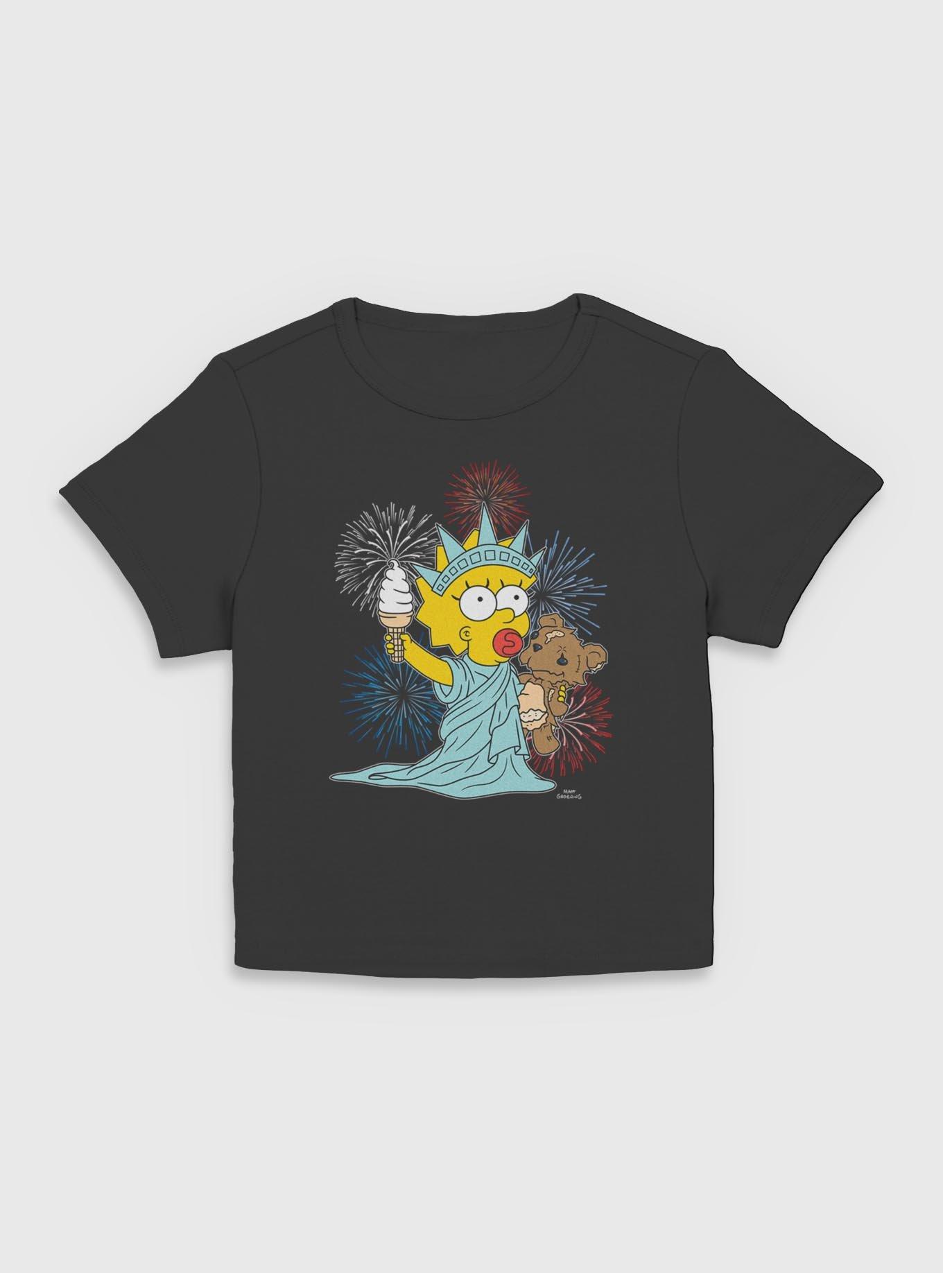 The Simpsons Fireworks Maggie Women Baby T-Shirt, , hi-res