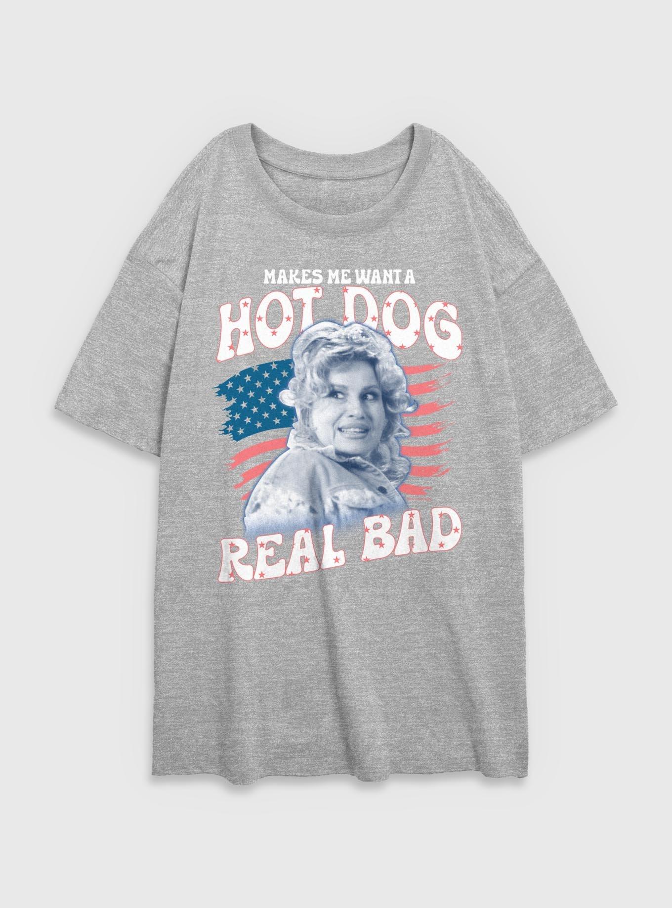 Legally Blonde American Eats Womens Oversized T-Shirt, , hi-res