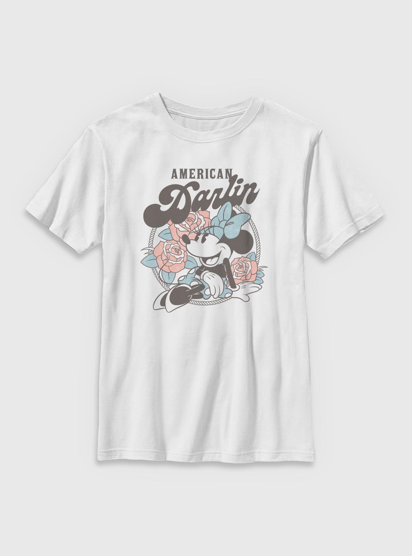 Disney Minnie Mouse American Darlin Youth T-Shirt, , hi-res