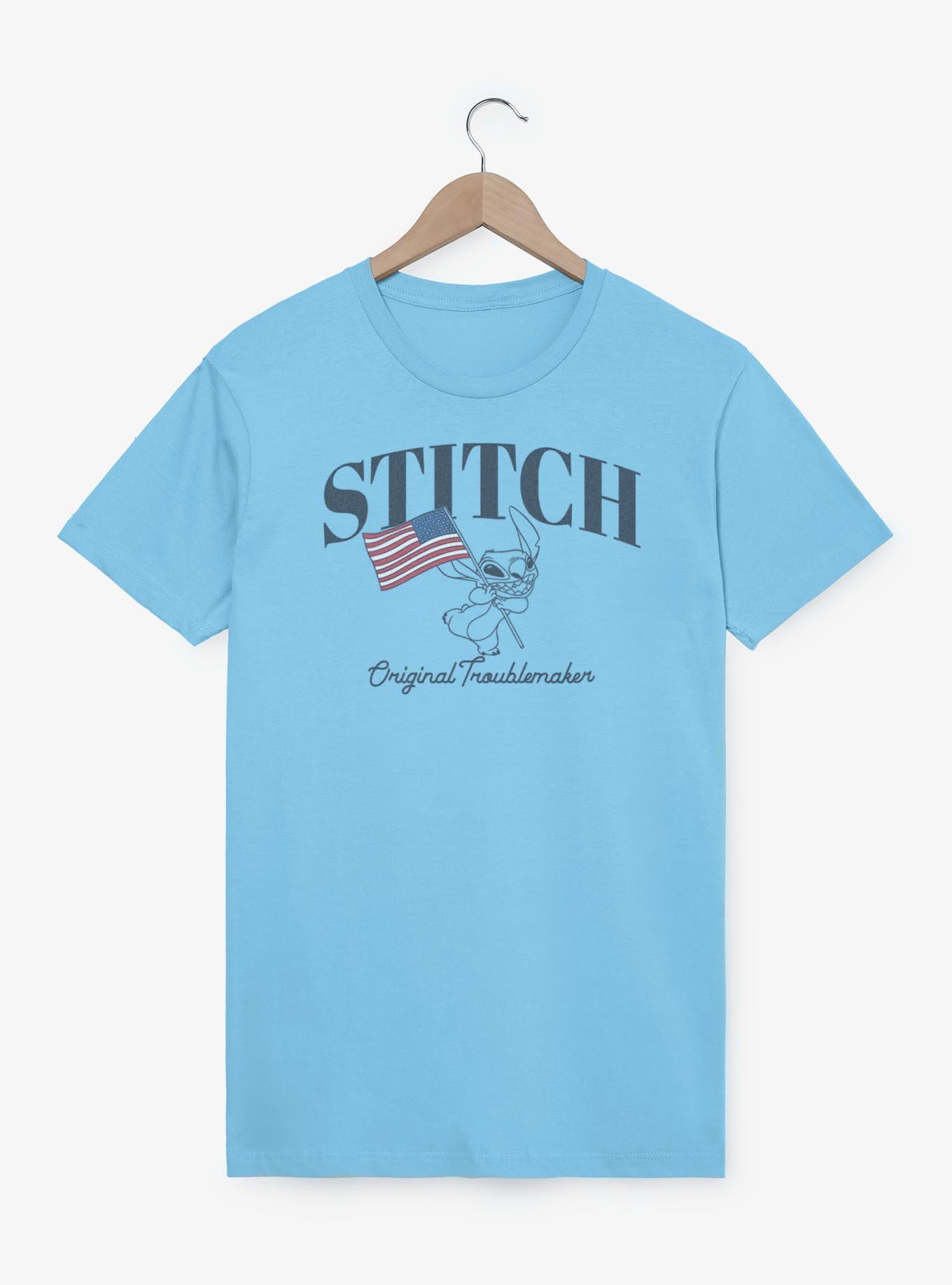 Disney Lilo & Stitch Stitch Flag T-Shirt, , hi-res