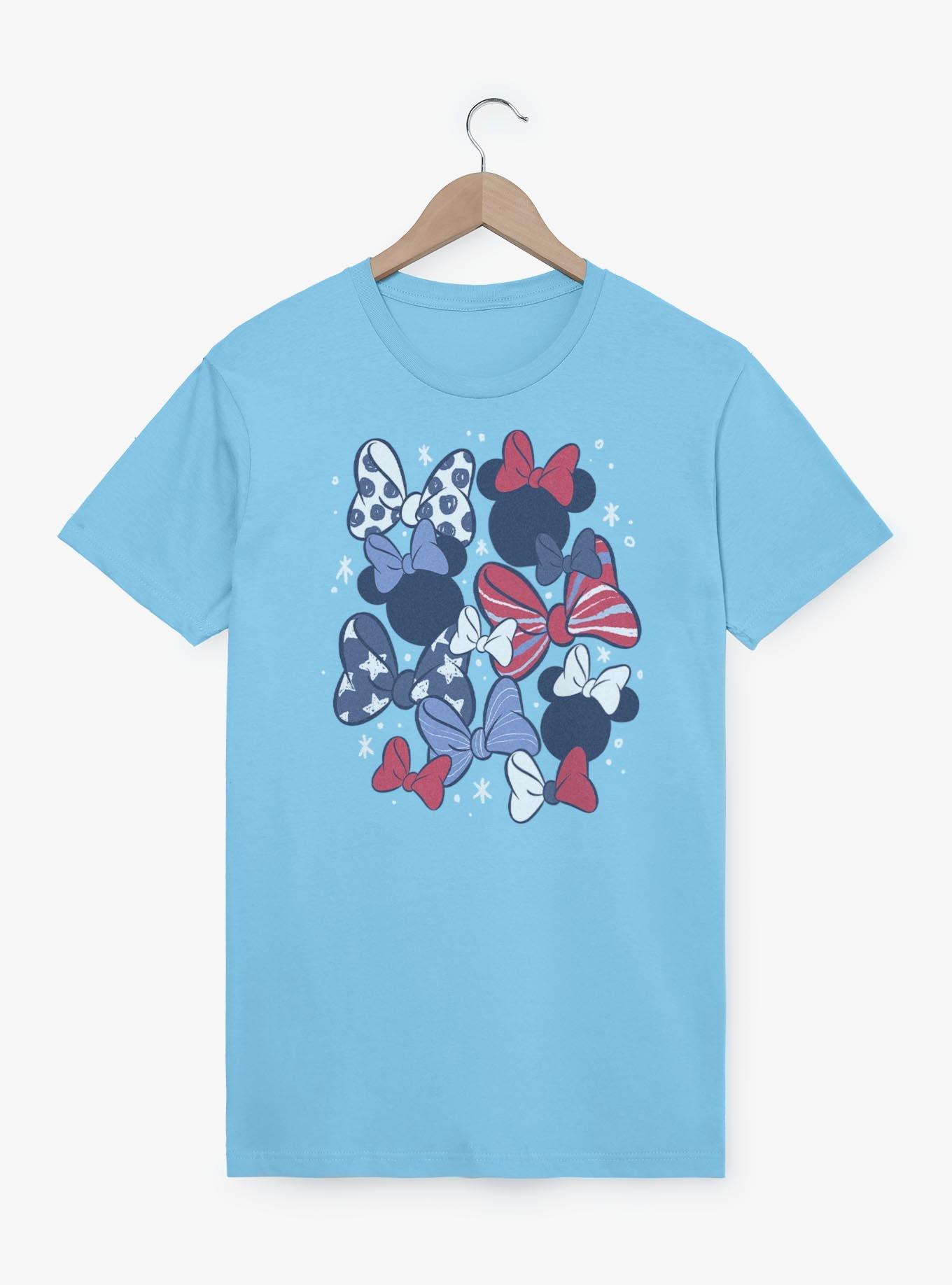 Disney Minnie Mouse Red White and Bow T-Shirt, , hi-res