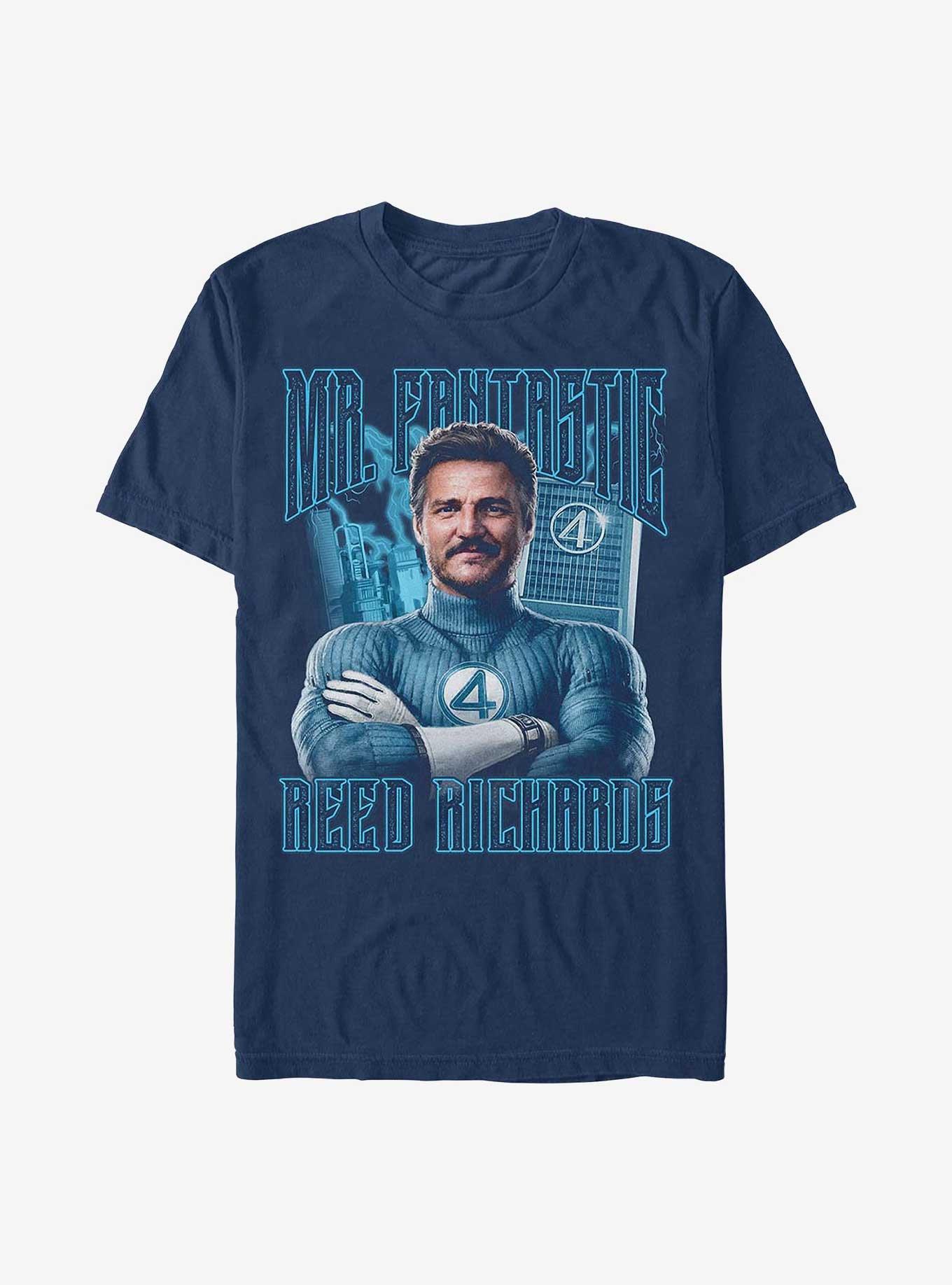 Marvel The Fantastic Four: First Steps Reed Fantastic Garment Dye T-Shirt Hot Topic Web Exclusive, , hi-res