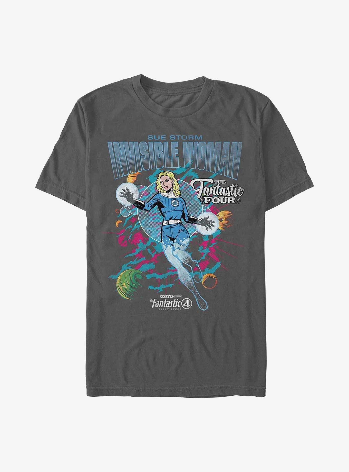 Marvel The Fantastic Four: First Steps Sues Cover Garment Dye T-Shirt Hot Topic Exclusive, , hi-res
