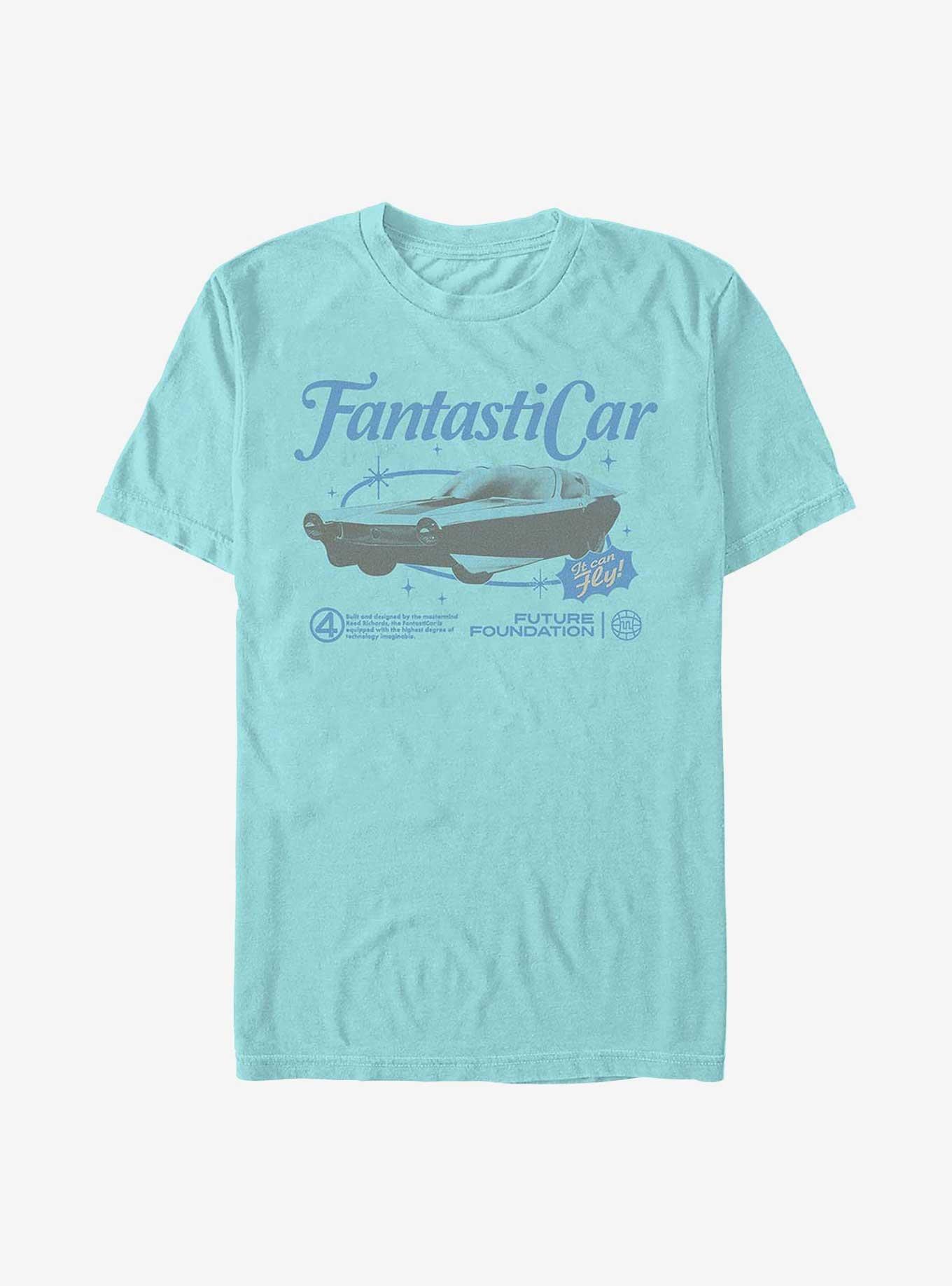 Marvel The Fantastic Four: First Steps Fantastic Car Garment Dye T ...
