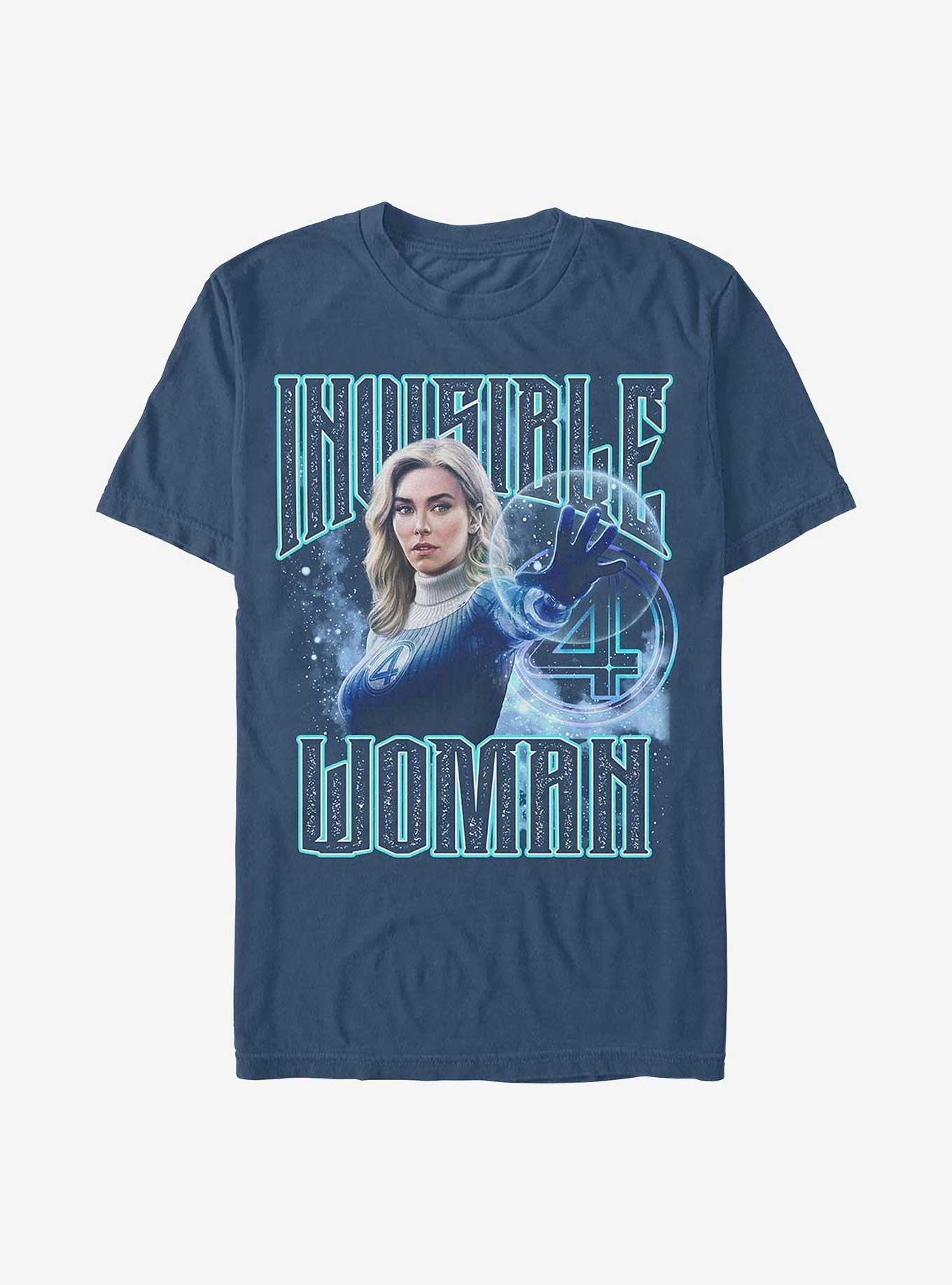 Marvel The Fantastic Four: First Steps Invisible Woman Garment Dye T-Shirt Hot Topic Web Exclusive, , hi-res
