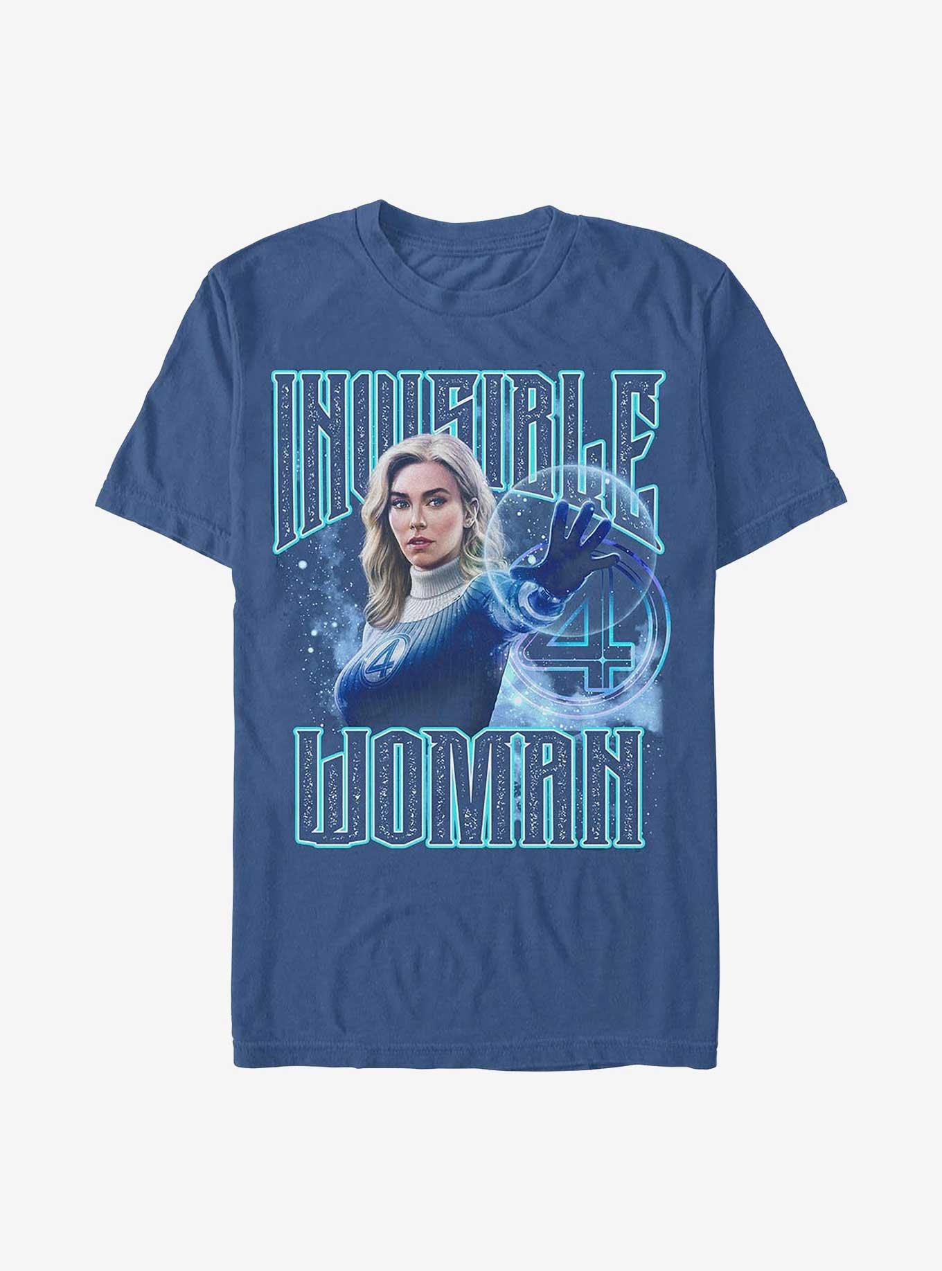 Marvel The Fantastic Four: First Steps Invisible Woman Garment Dye T-Shirt Hot Topic Web Exclusive, , hi-res