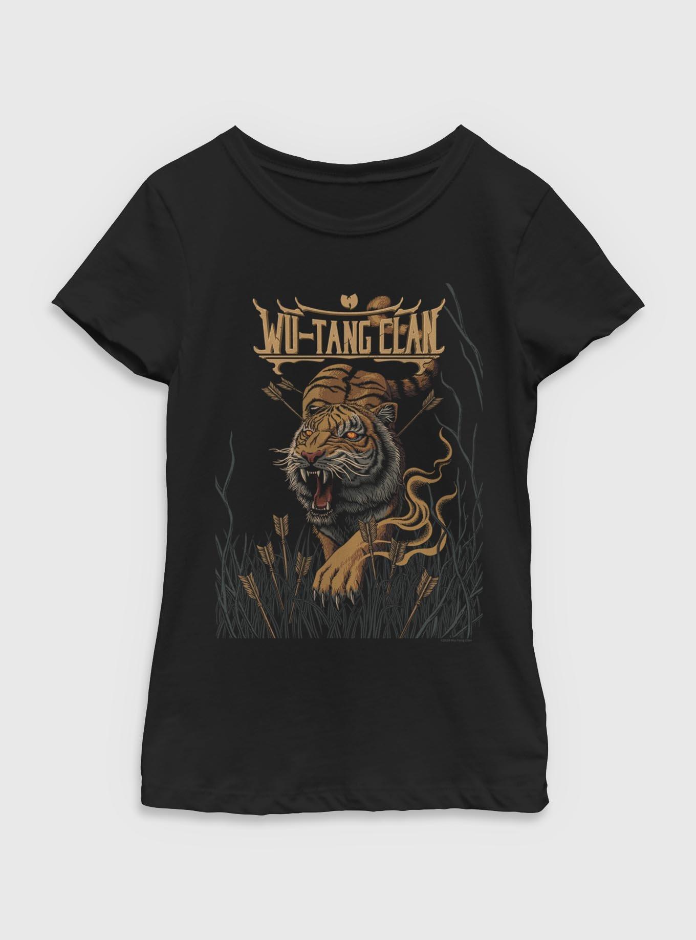 Wu-Tang Clan Tiger And Arrows Youth Girls T-Shirt, , hi-res