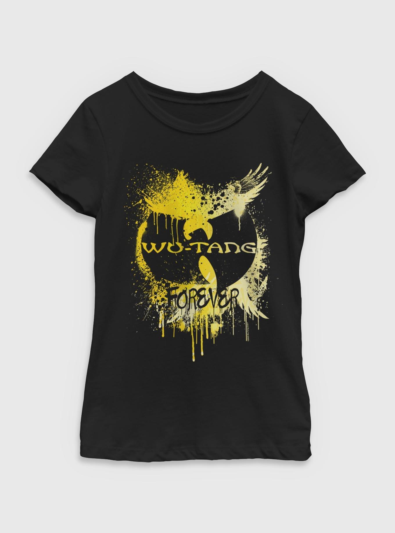 Wu-Tang Clan Forever Splatter Youth Girls T-Shirt, , hi-res