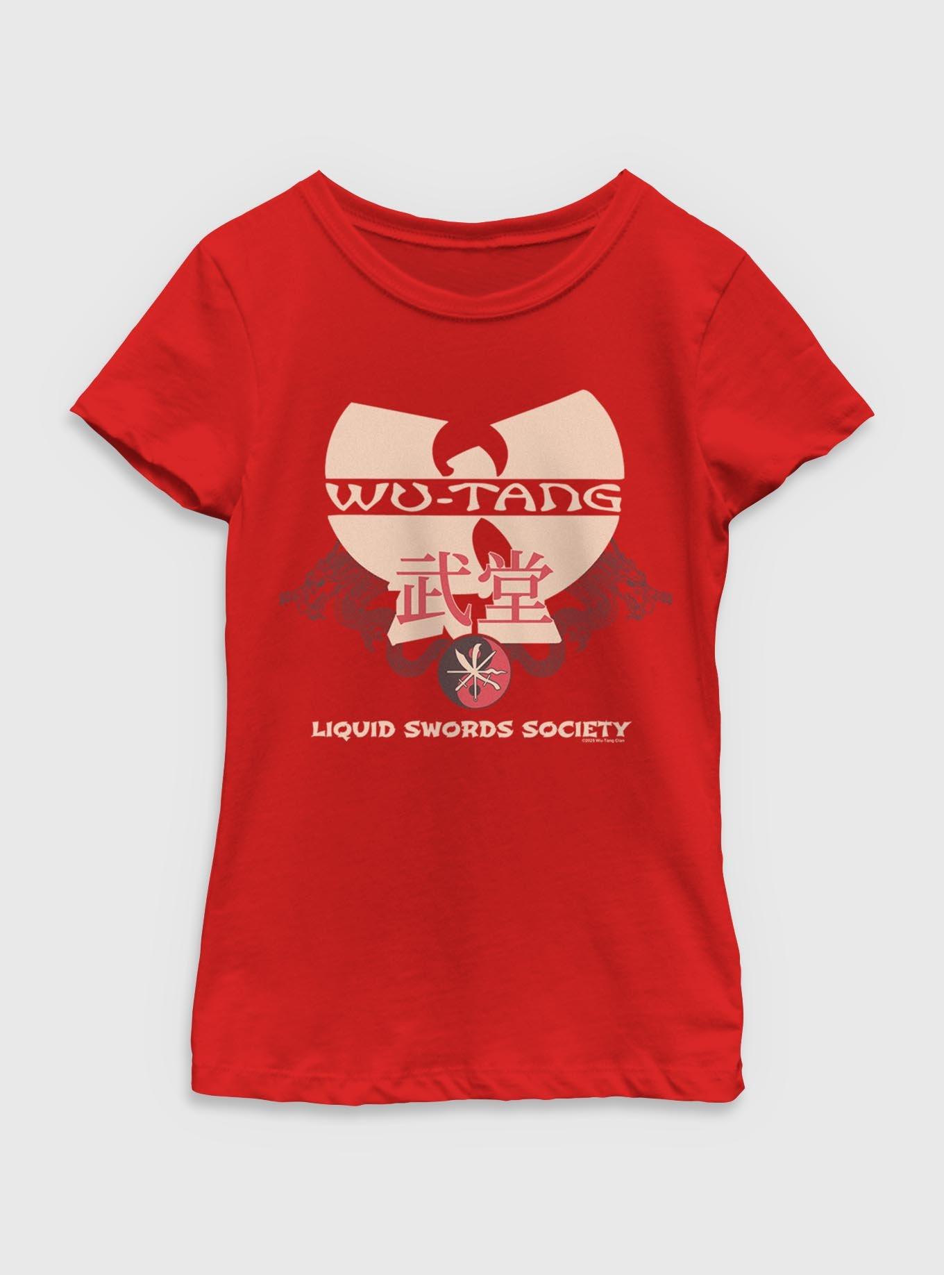 Wu-Tang Clan Liquid Swords Society Youth Girls T-Shirt, , hi-res