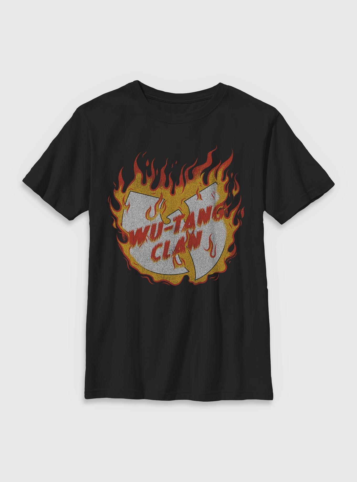 Wu-Tang Clan Clan Fire Youth T-Shirt, , hi-res