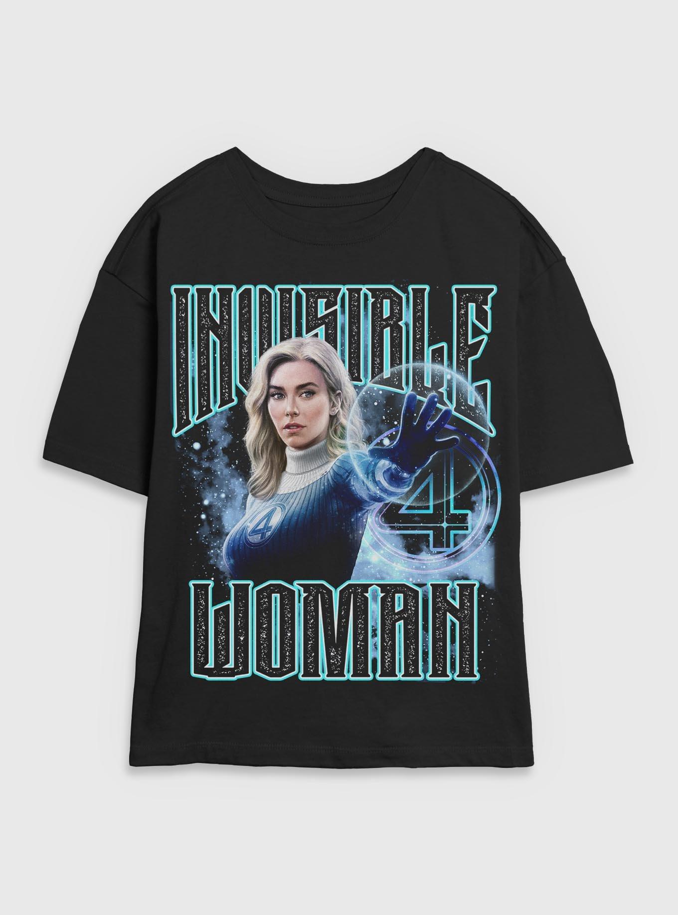 Marvel The Fantastic Four: First Steps Sue Storm Invisible Woman Womens Skimmer T-Shirt BoxLunch Exclusive, , hi-res