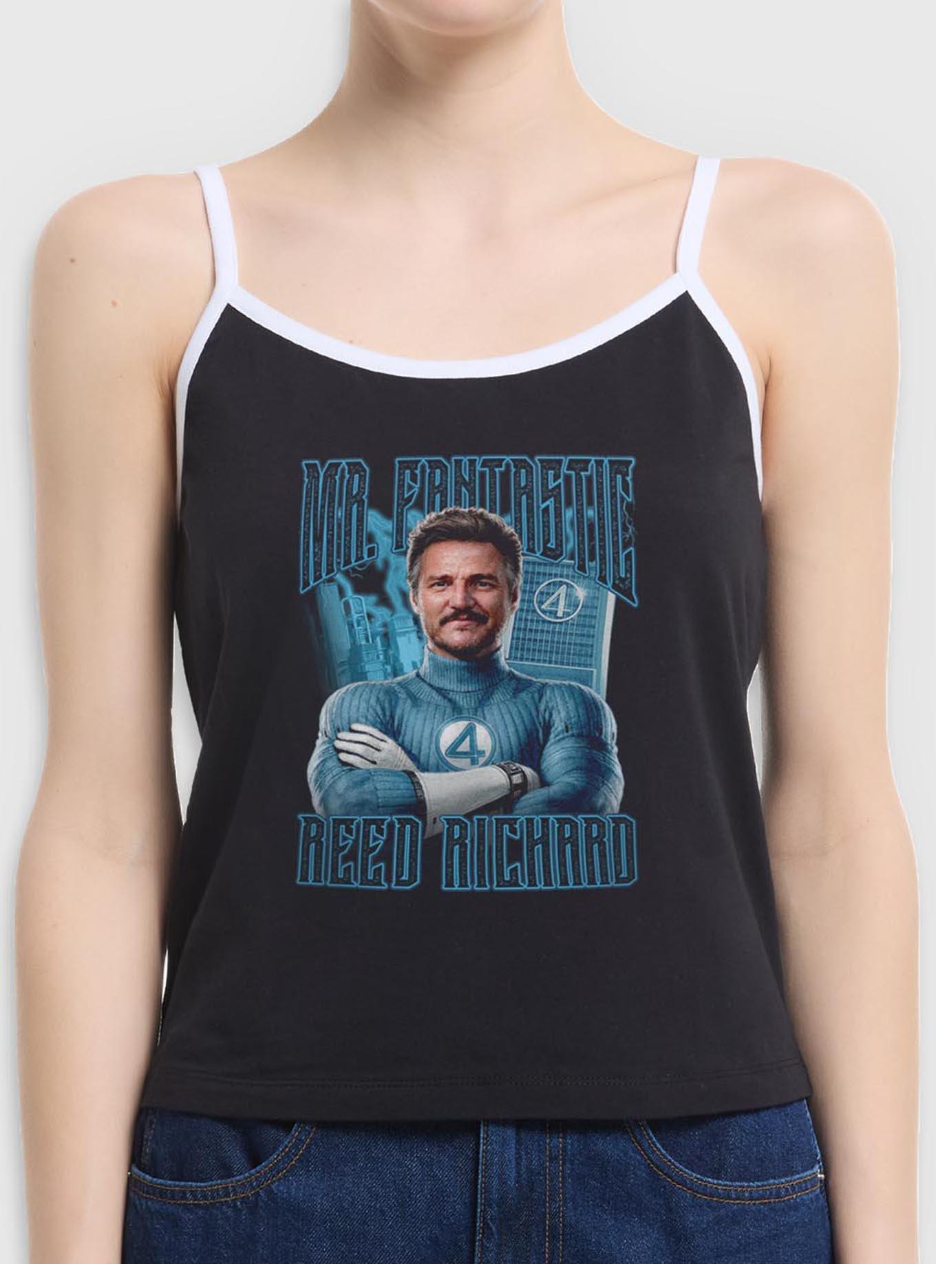 Marvel The Fantastic Four: First Steps Mr. Fantastic Reed Richards Womens Cami Tank Top BoxLunch Exclusive, , hi-res