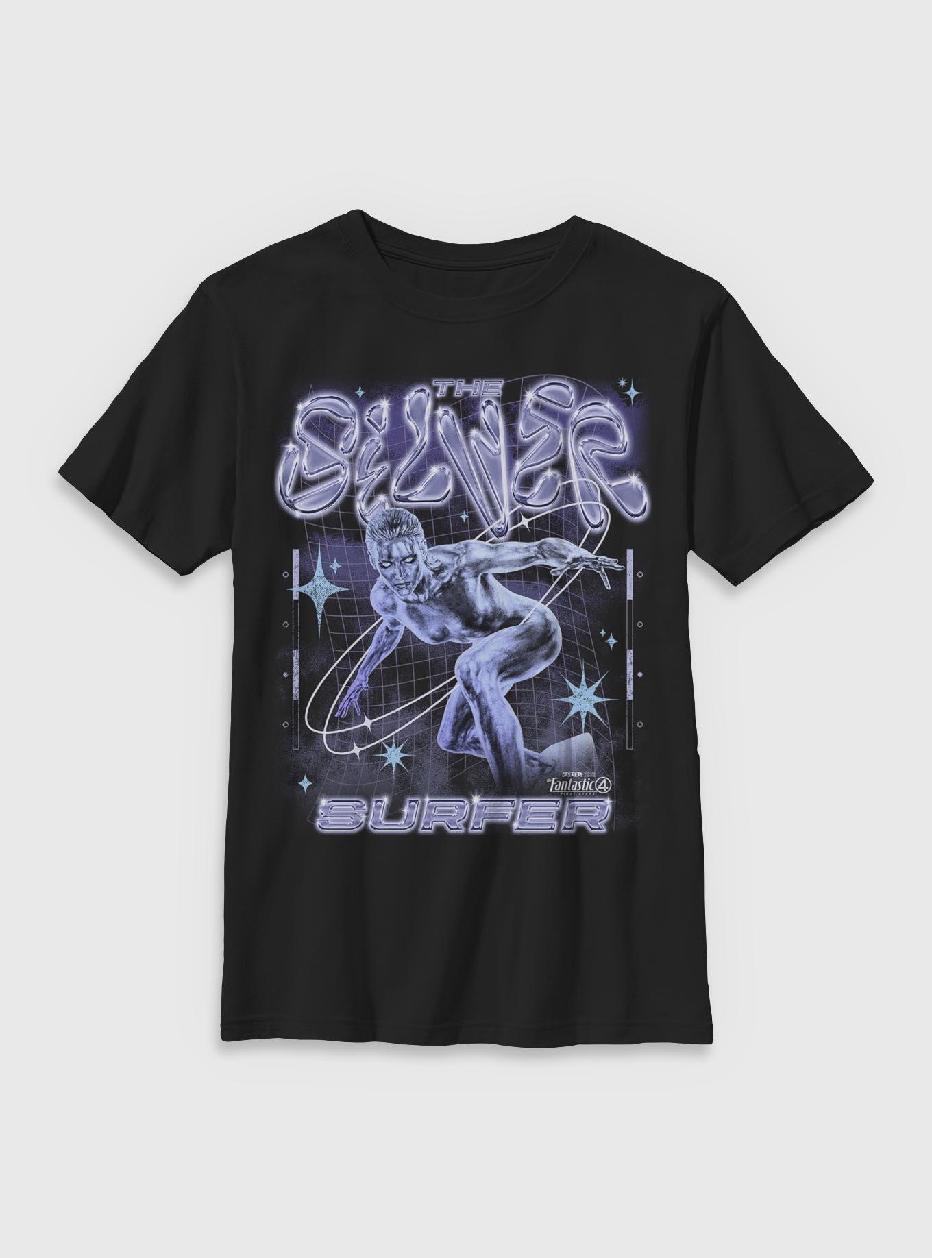 Marvel The Fantastic Four: First Steps Silver Surfer Youth T-Shirt BoxLunch Exclusive, , hi-res
