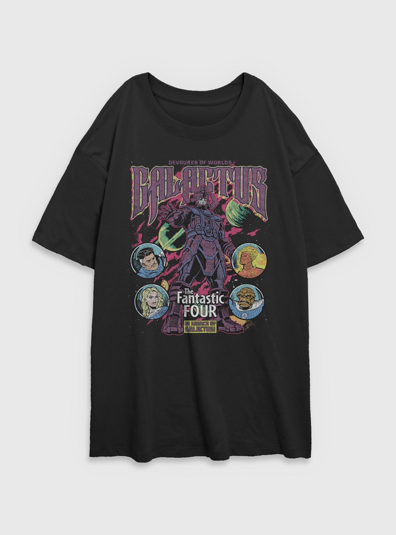 Marvel The Fantastic Four: First Steps Galactus Rules Womens Oversized T-Shirt BoxLunch Exclusive, , hi-res
