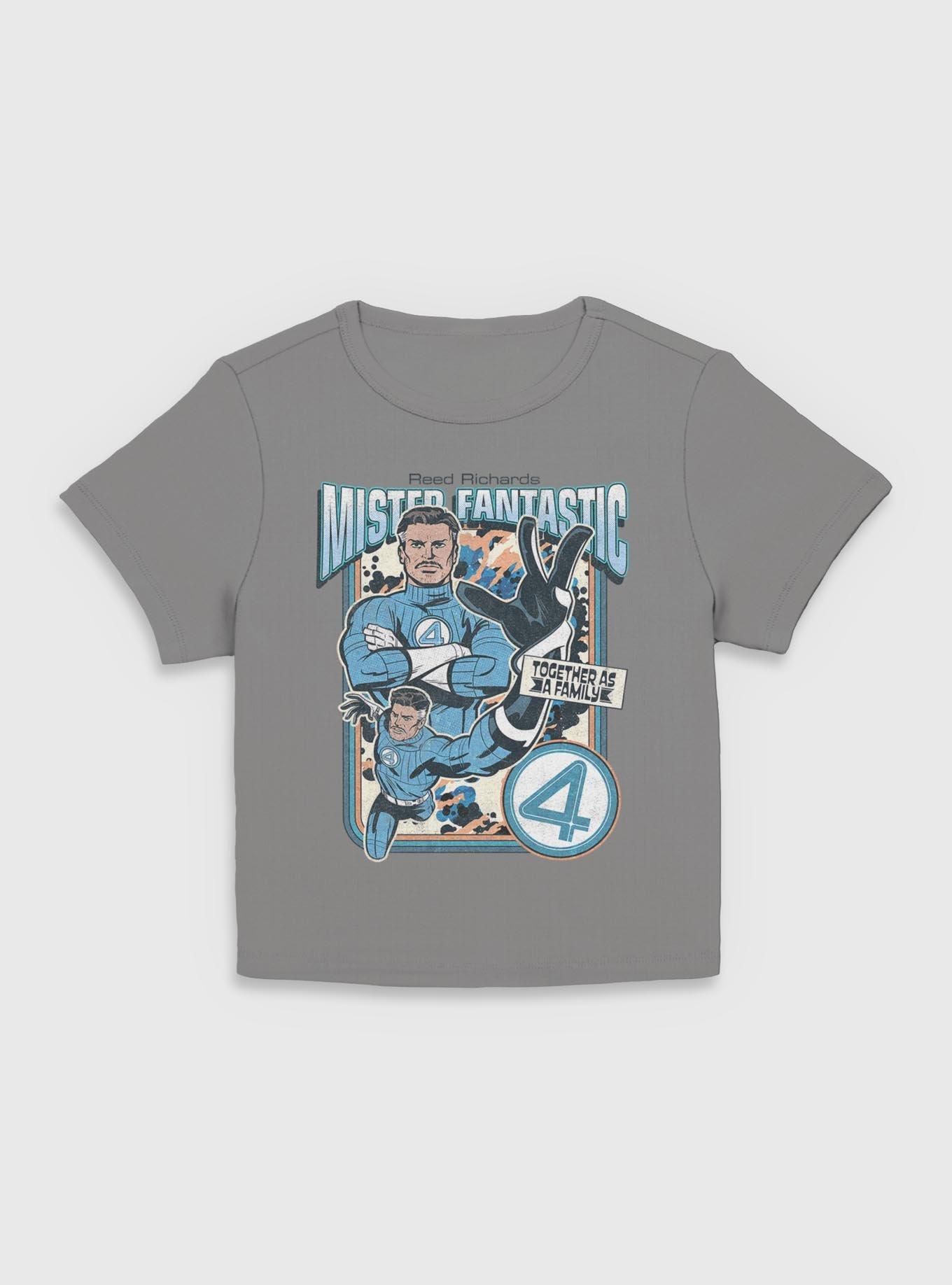 Marvel The Fantastic Four: First Steps Mr.  Fantastic Together As A Family Womens Baby T-Shirt BoxLunch Exclusive, , hi-res