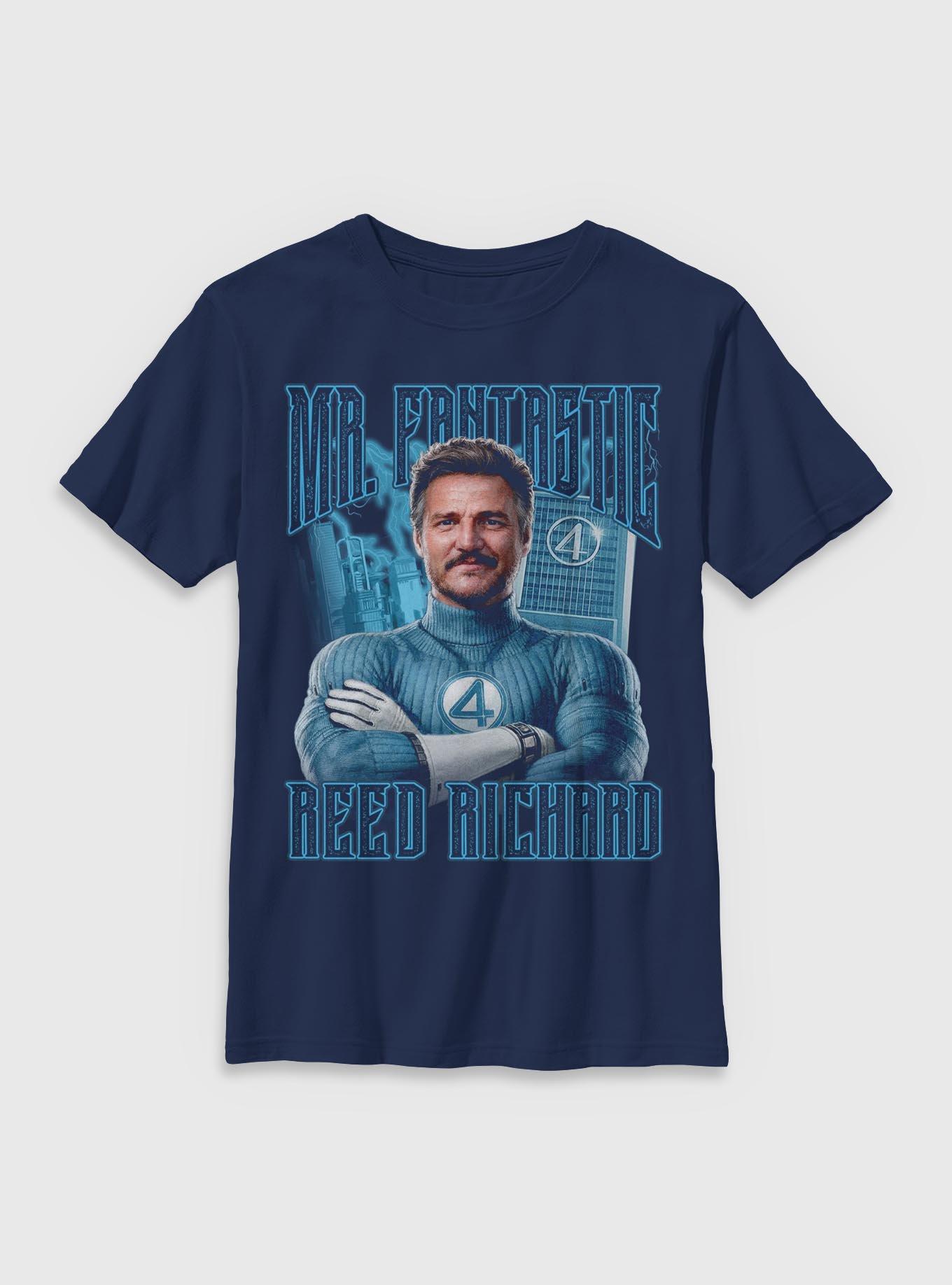 Marvel The Fantastic Four: First Steps Mr. Fantastic Reed Richards Youth T-Shirt BoxLunch Exclusive, , hi-res