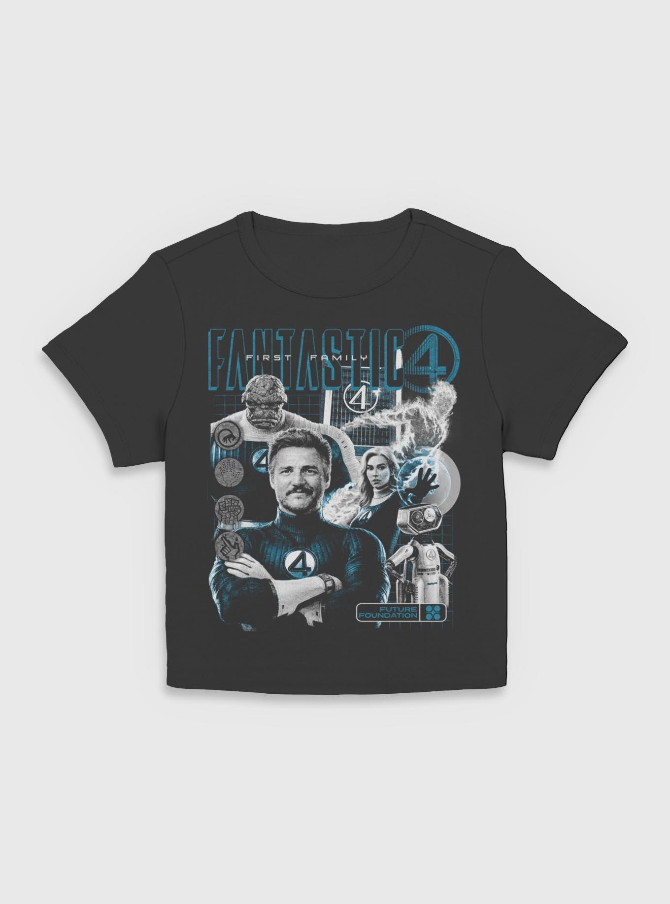 Marvel The Fantastic Four: First Steps Future Foundation Fantastic Family Womens Baby T-Shirt BoxLunch Exclusive, , hi-res