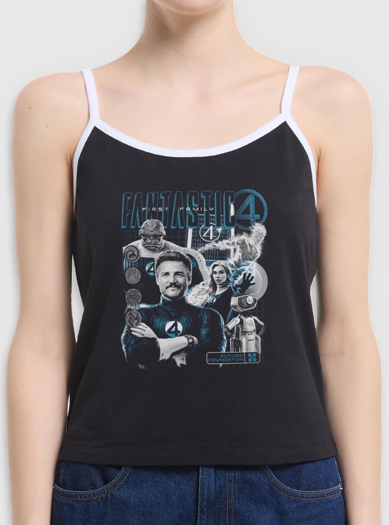 Marvel The Fantastic Four: First Steps Future Foundation Fantastic Family Womens Cami Tank Top BoxLunch Exclusive, , hi-res